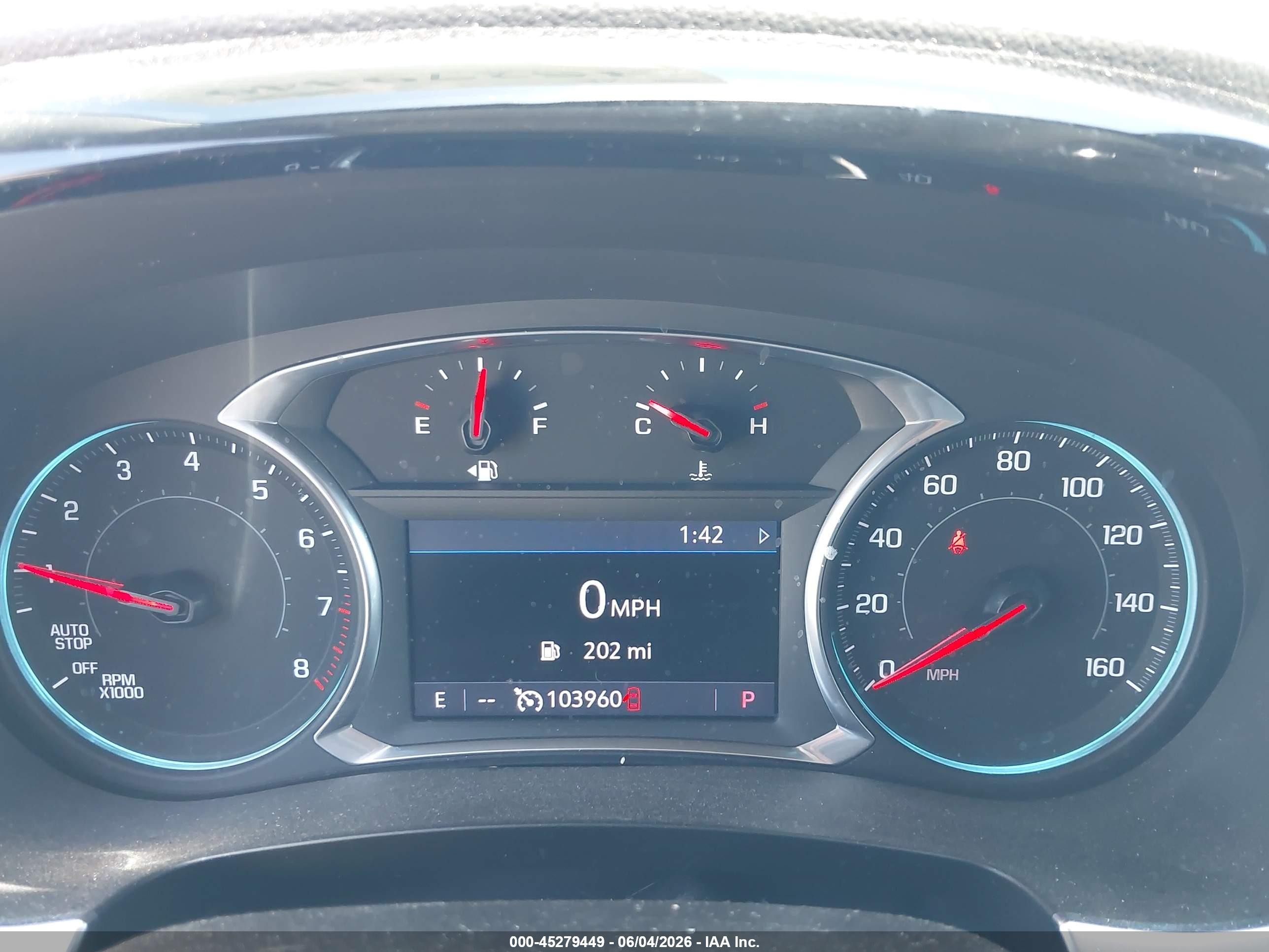 2020 Chevrolet Traverse VIN 1GNEVGKW2LJ172277 IAAI salvage auction — Transmission Damage, Clear (California), sold $5,550 on 2026-07-09 (photo 7)