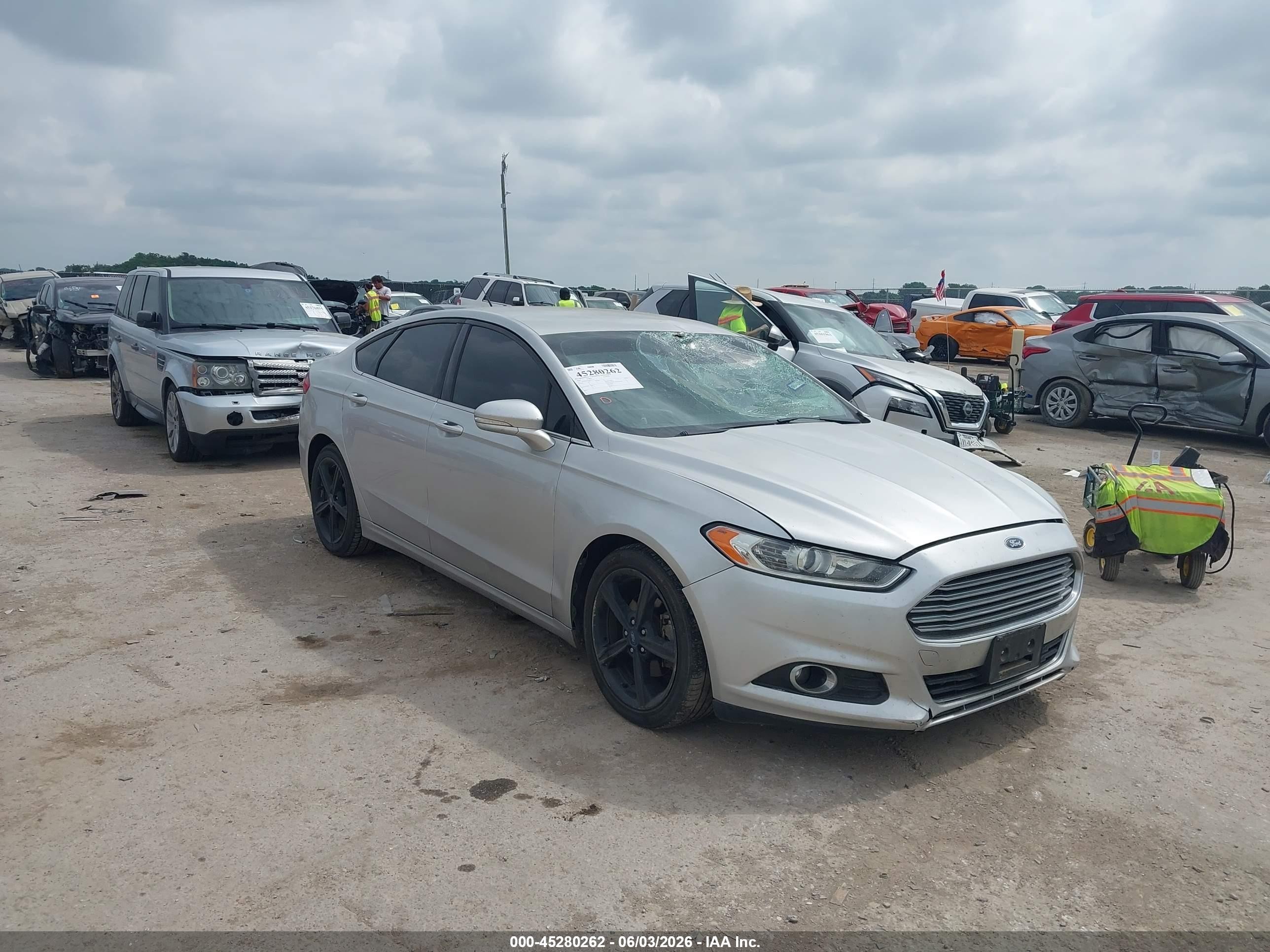 2016 Ford Fusion VIN 3FA6P0H7XGR382433 IAAI salvage auction — Unknown, Original (Texas), sold $1,100 on 2026-07-10 (photo 1)