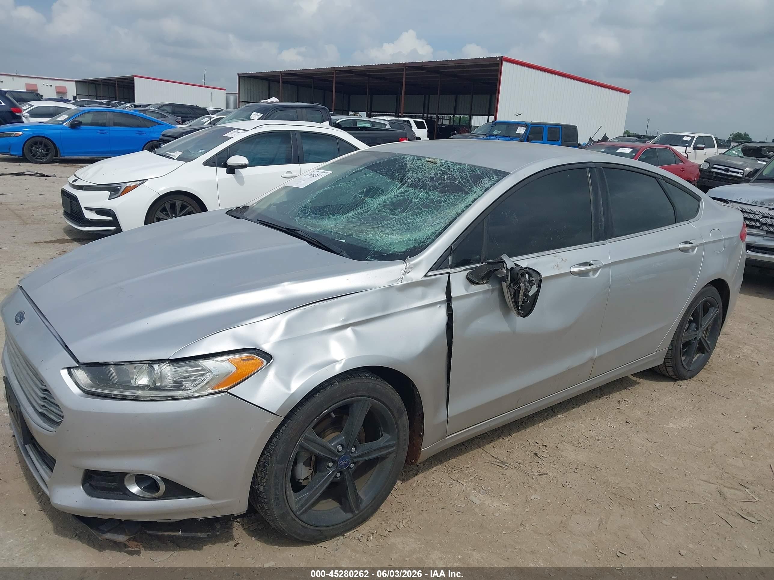 2016 Ford Fusion VIN 3FA6P0H7XGR382433 IAAI salvage auction — Unknown, Original (Texas), sold $1,100 on 2026-07-10 (photo 6)
