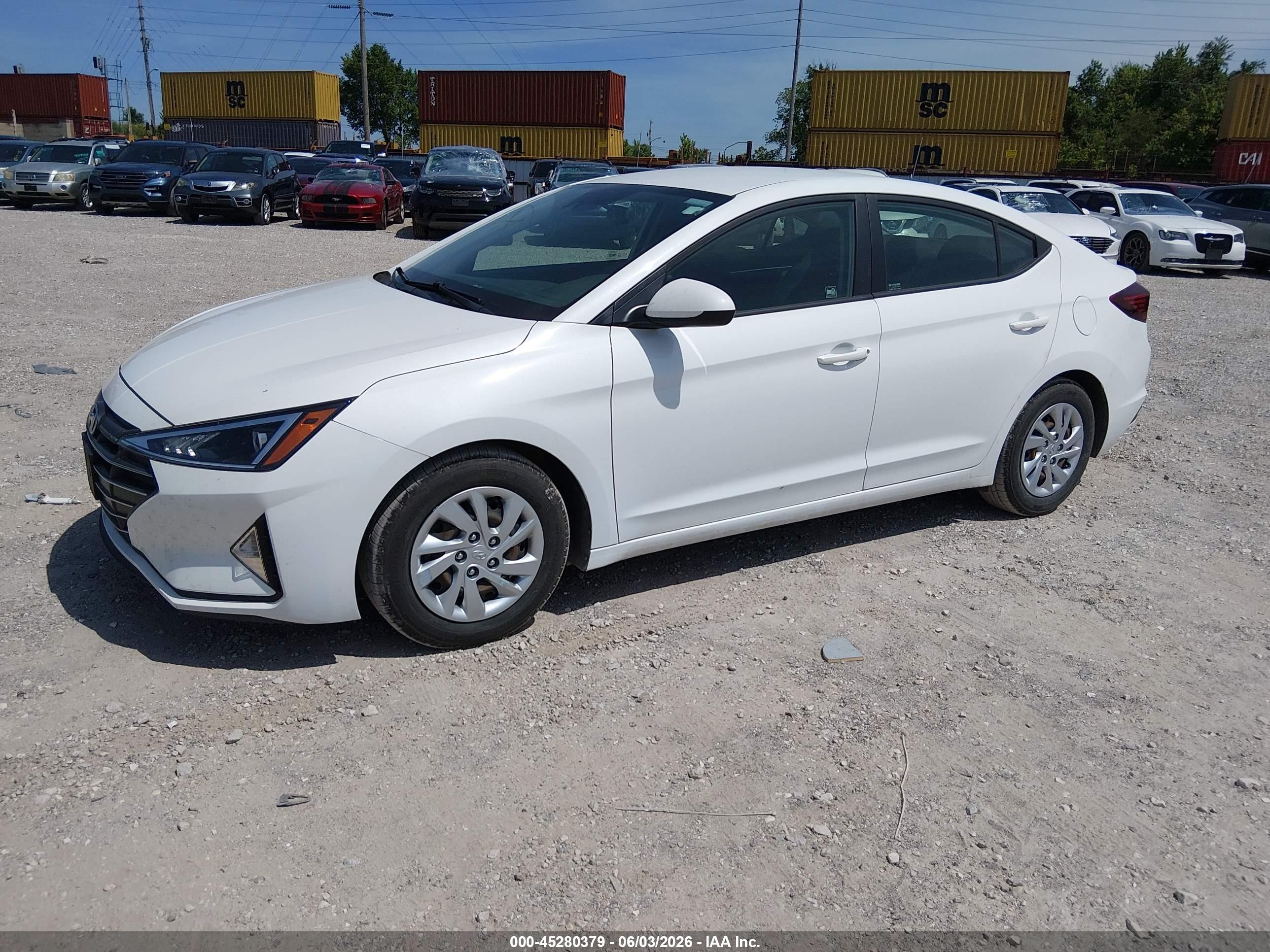 2020 Hyundai Elantra VIN 5NPD74LFXLH611245 IAAI salvage auction — Normal Wear, Sf97 (Missouri), sold $10,900 on 2026-07-09 (photo 2)