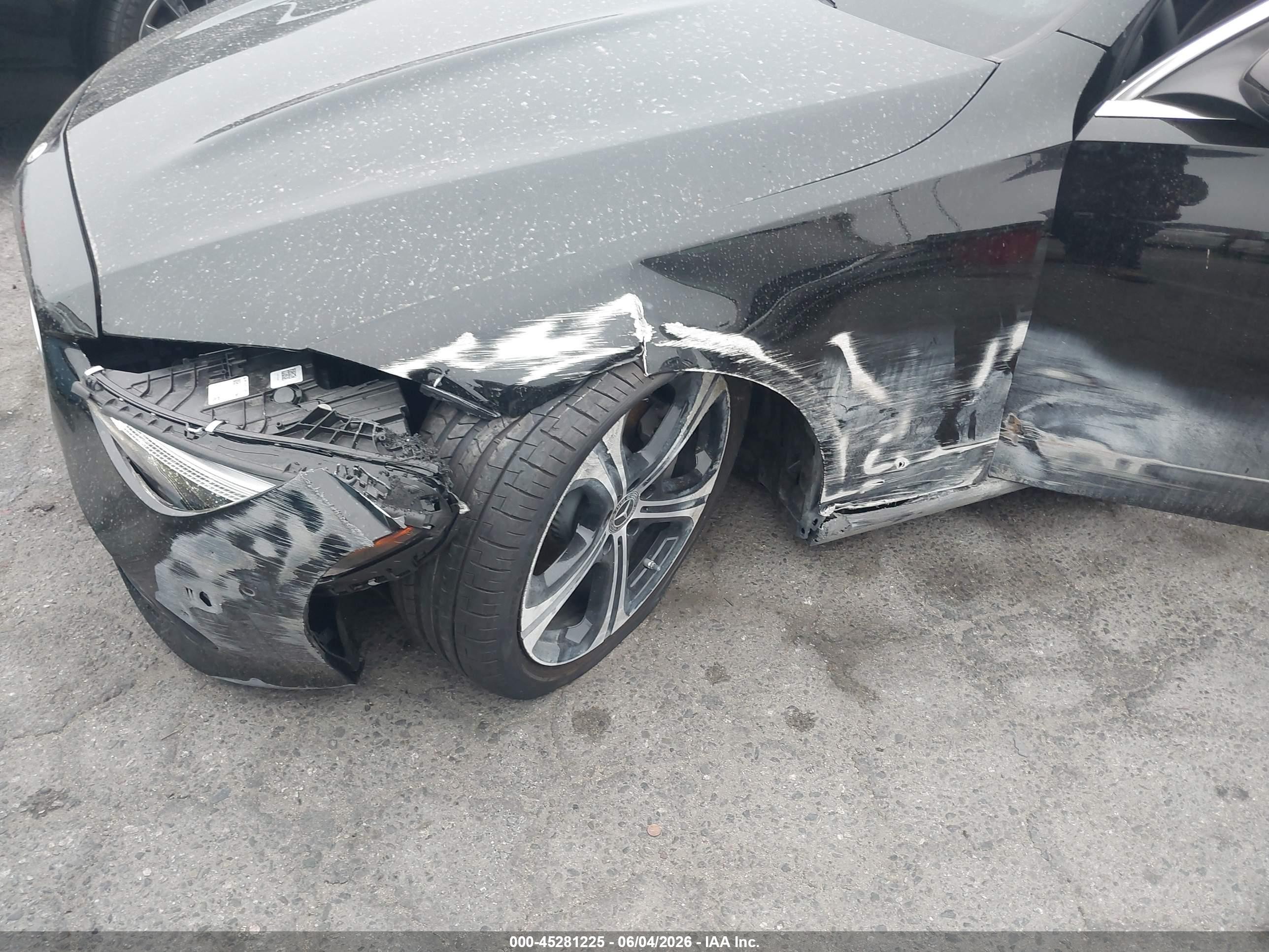 2026 Mercedes-Benz C-Class VIN W1KAF4GB0TR321835 IAAI salvage auction — Side, Salvage (California), sold $21,300 on 2026-07-09 (photo 6)