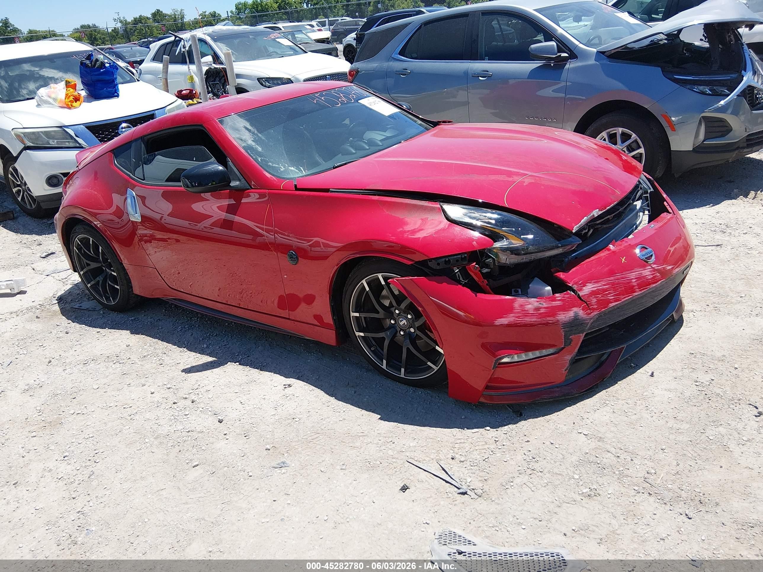 2017 Nissan 370Z VIN JN1AZ4EH4HM950952 — IAAI salvage auction photo