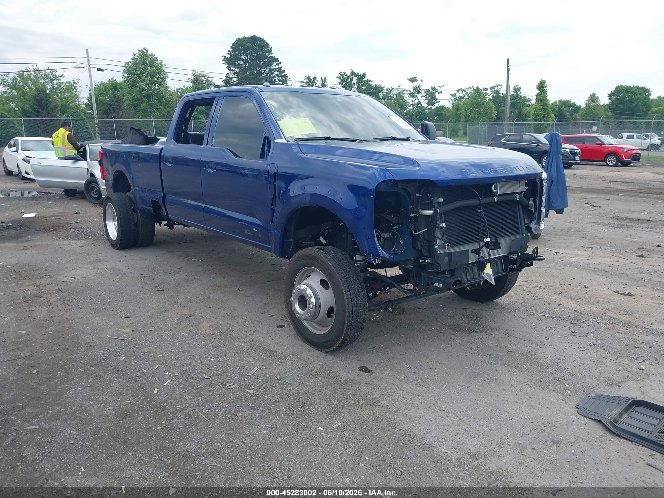 2026 Ford F450 VIN 1FT8W4DM0TEC39500 IAAI salvage auction — All Over, Salvage (Virginia), sold $51,750 on 2026-08-04 (photo 1)