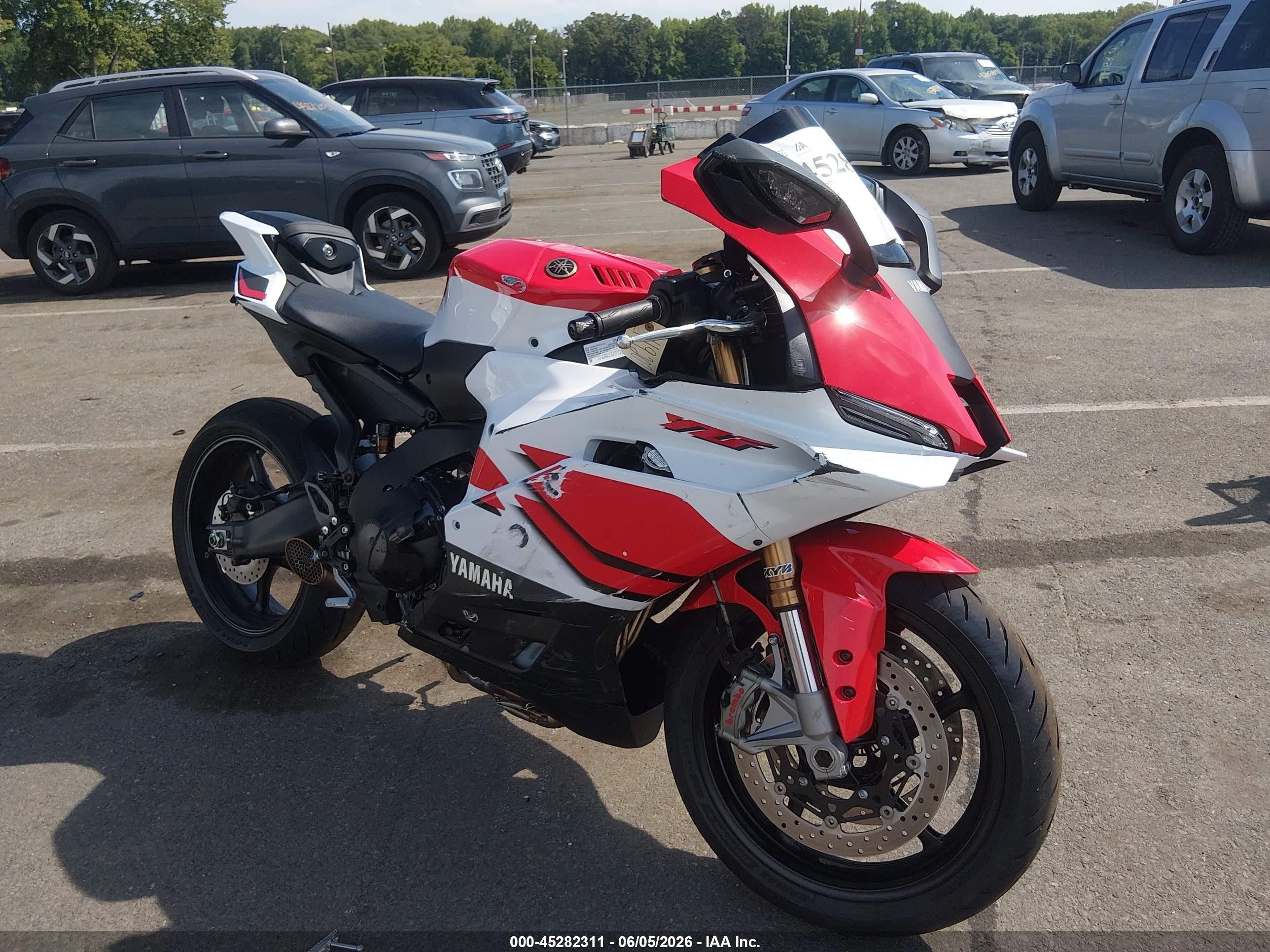 2026 Yamaha YZF890 VIN JYARNA3EXTA001804 — IAAI salvage auction photo