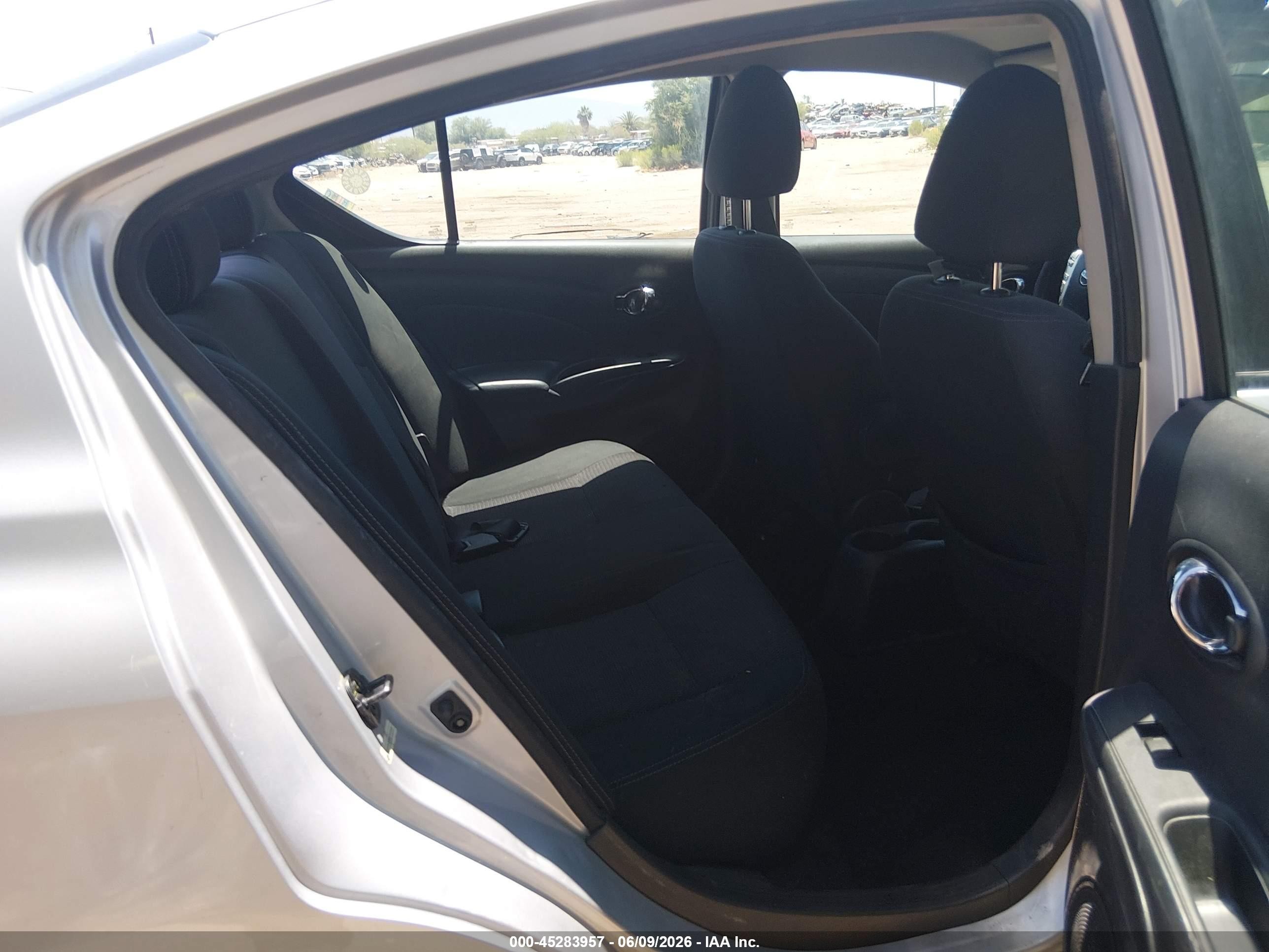 2019 Nissan Versa VIN 3N1CN7AP8KL851328 IAAI salvage auction — Front & Rear, Salvage (Arizona), sold $1,550 on 2026-07-09 (photo 8)