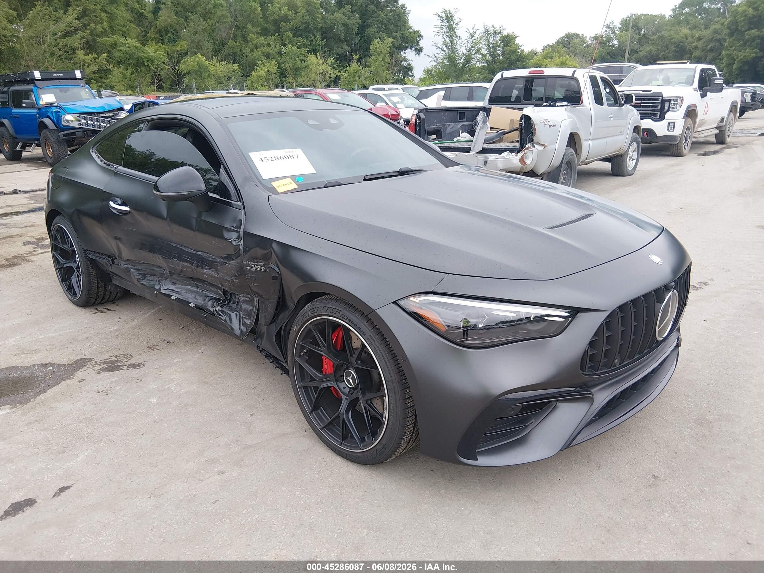 2025 Mercedes-Benz AMG-Class VIN W1KMJ6CB6SF080053 — IAAI salvage auction photo