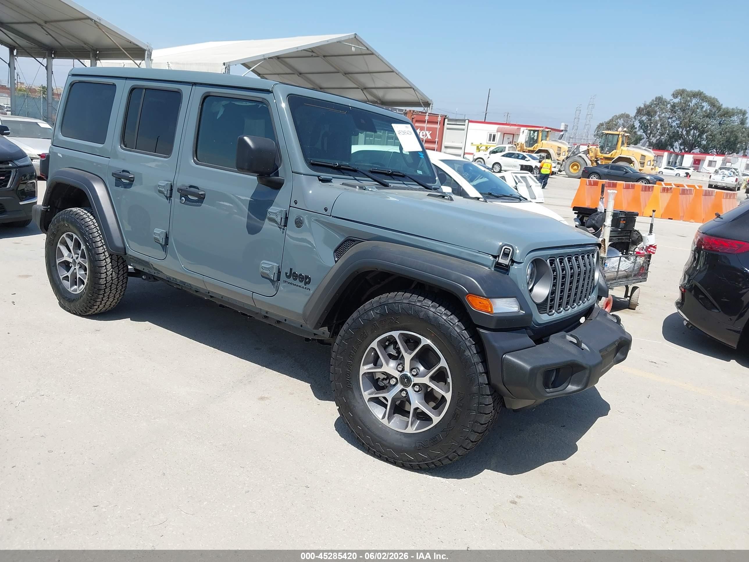 2025 Jeep Wrangler VIN 1C4PJXDG3SW659962 — IAAI salvage auction photo