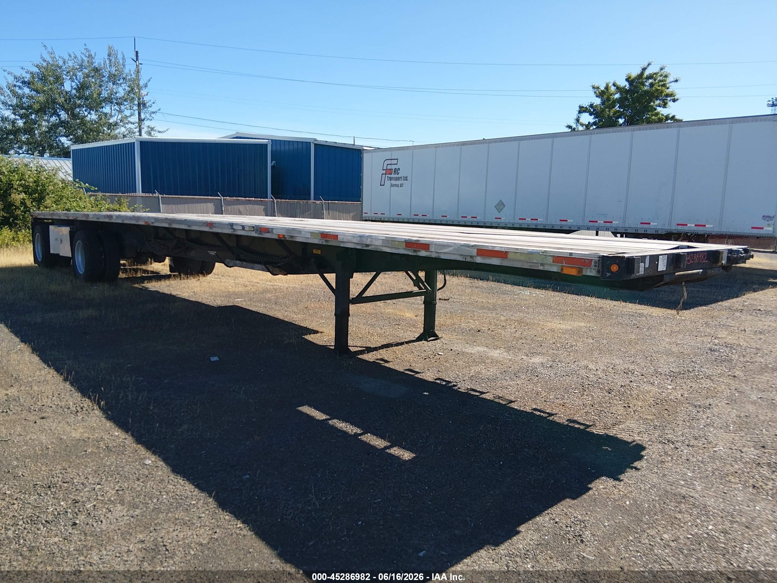 1999 Wabash national corp Trailer VIN 1JJF482W1X5415736 IAAI salvage auction — Rollover, Bill Of Sale (Oregon), sold $225 on 2026-09-09 (photo 1)