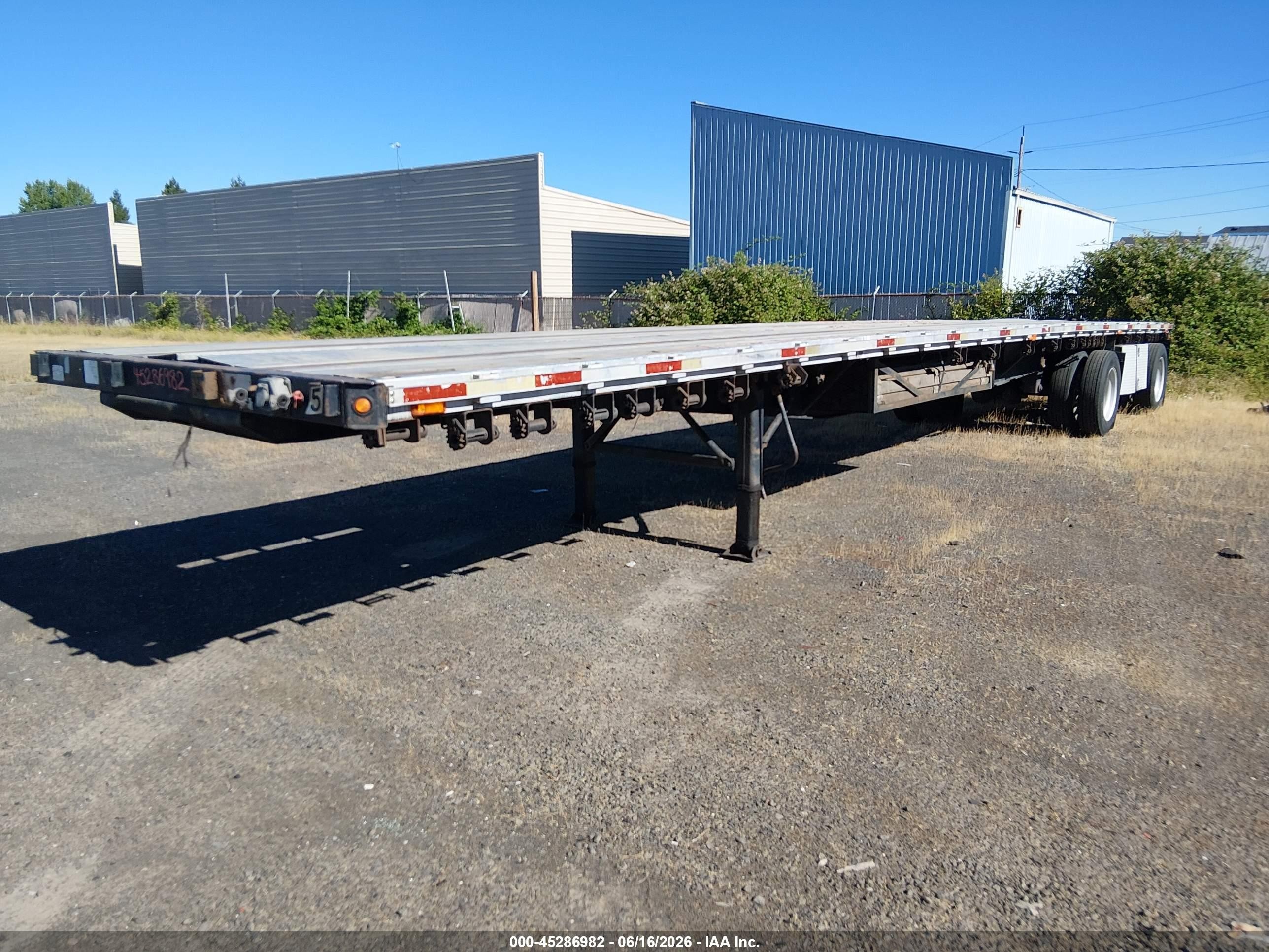 1999 Wabash national corp Trailer VIN 1JJF482W1X5415736 IAAI salvage auction — Rollover, Bill Of Sale (Oregon), sold $225 on 2026-09-09 (photo 2)