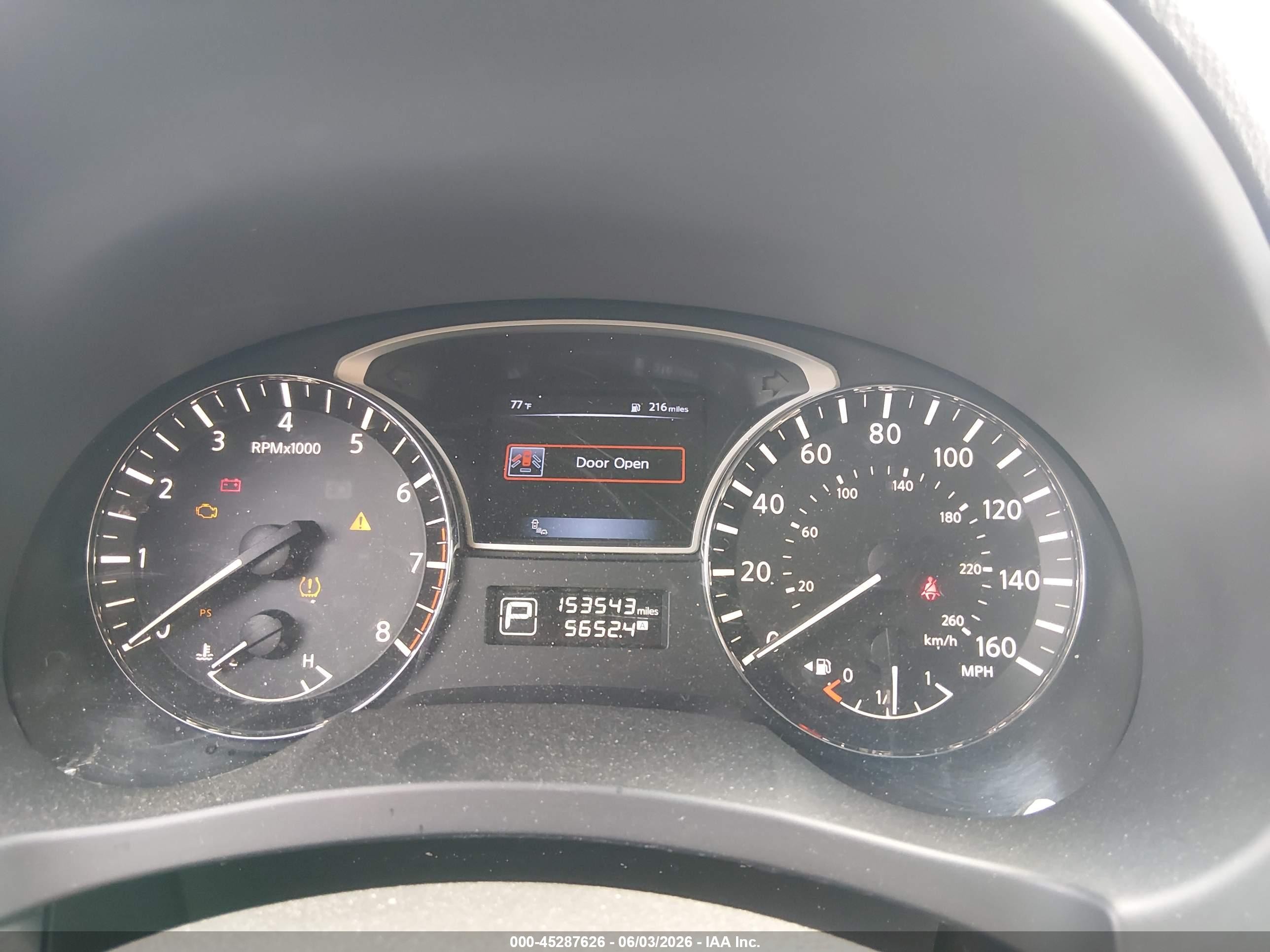 2015 Nissan Altima VIN 1N4AL3AP3FN371485 IAAI salvage auction — Side, Salvage (Mississippi), sold $650 on 2026-07-12 (photo 7)