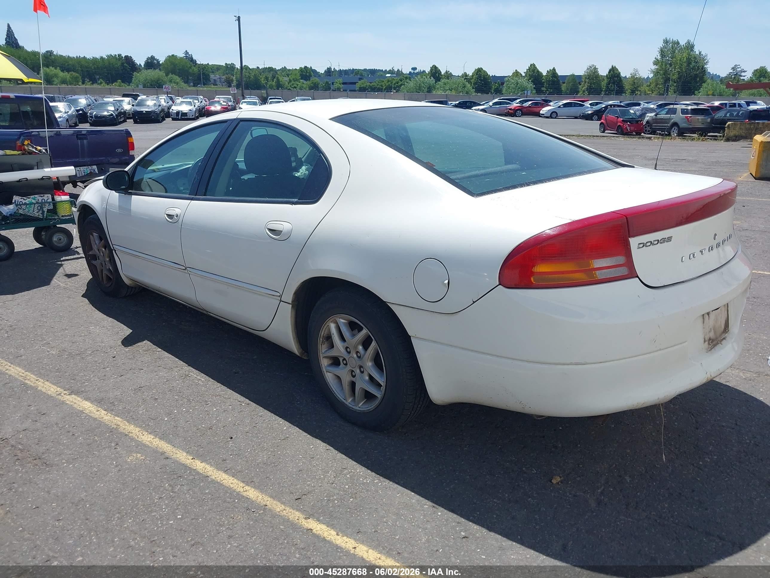 2004 Dodge Intrepid VIN 2B3HD46R34H639643 IAAI salvage auction — Front End, Salvage (Oregon), sold $100 on 2026-07-09 (photo 3)