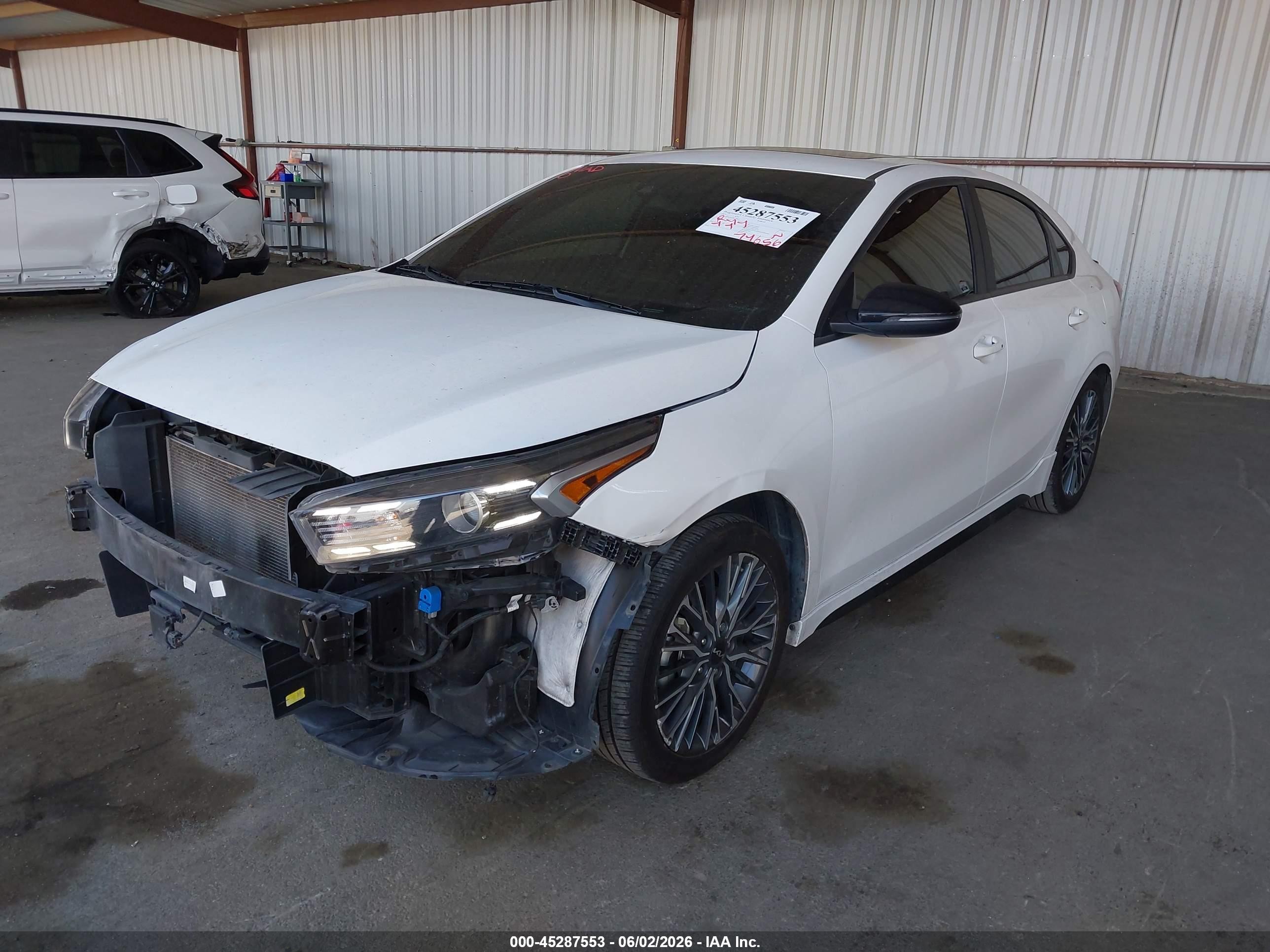 2023 Kia Forte VIN 3KPF54AD1PE574614 IAAI salvage auction — Unknown, Salvage (California), sold $5,200 on 2026-07-09 (photo 2)