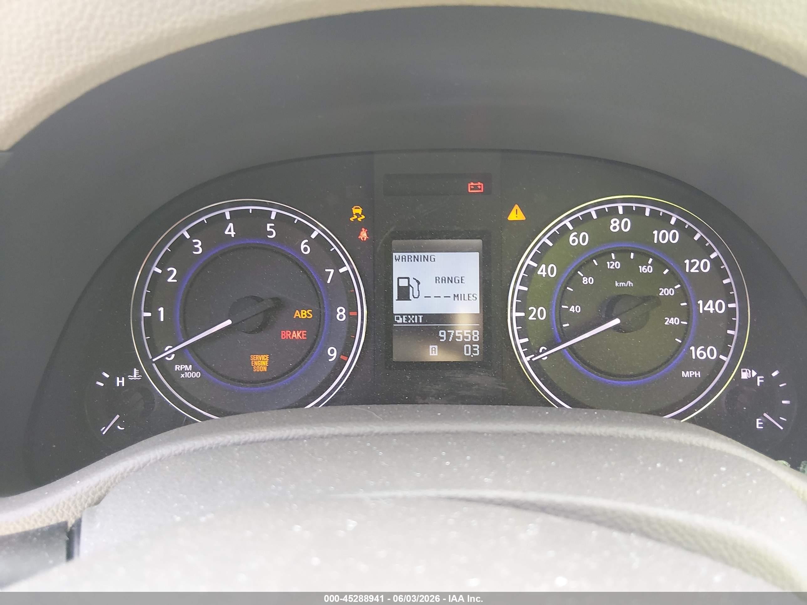 2015 Infiniti Q40 VIN JN1CV6AP7FM500089 IAAI salvage auction — Theft, Salvage (California), sold $325 on 2026-07-02 (photo 7)