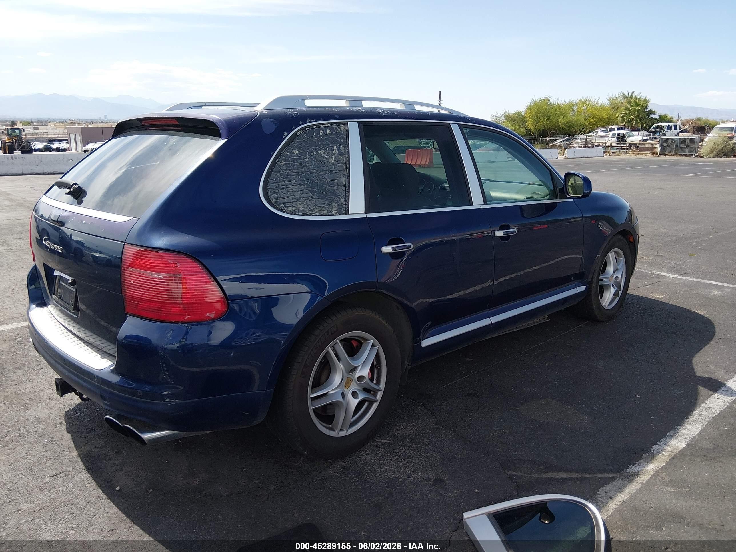 2006 Porsche Cayenne VIN WP1AC29P56LA92042 IAAI salvage auction — Normal Wear, Salvage (Texas), sold $450 on 2026-08-21 (photo 4)