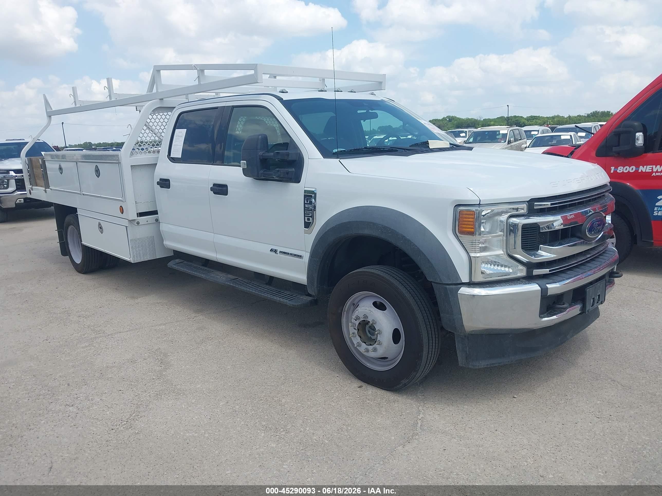 2021 Ford F-550 Chassis VIN 1FD0W5HT8MED43072 — IAAI salvage auction photo