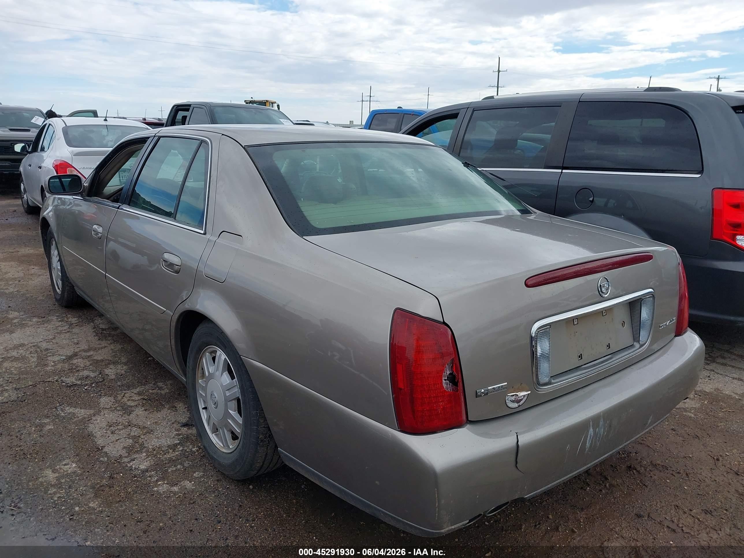 2004 Cadillac Deville VIN 1G6KD54Y94U199996 IAAI salvage auction — Unknown, Original (Texas), sold $525 on 2026-09-14 (photo 3)