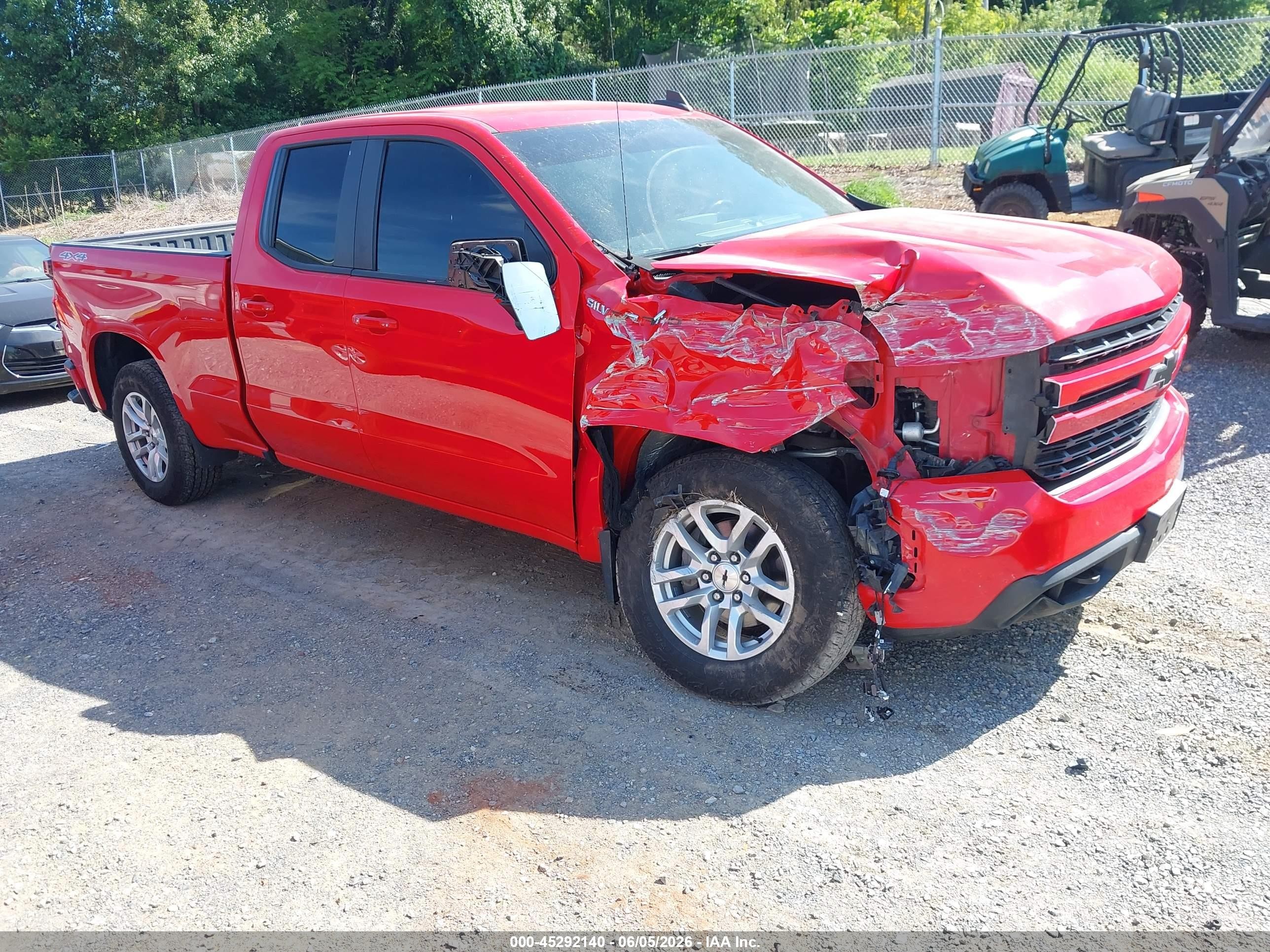 2019 Chevrolet Silverado 1500 VIN 1GCRYEED9KZ218851 — IAAI salvage auction photo