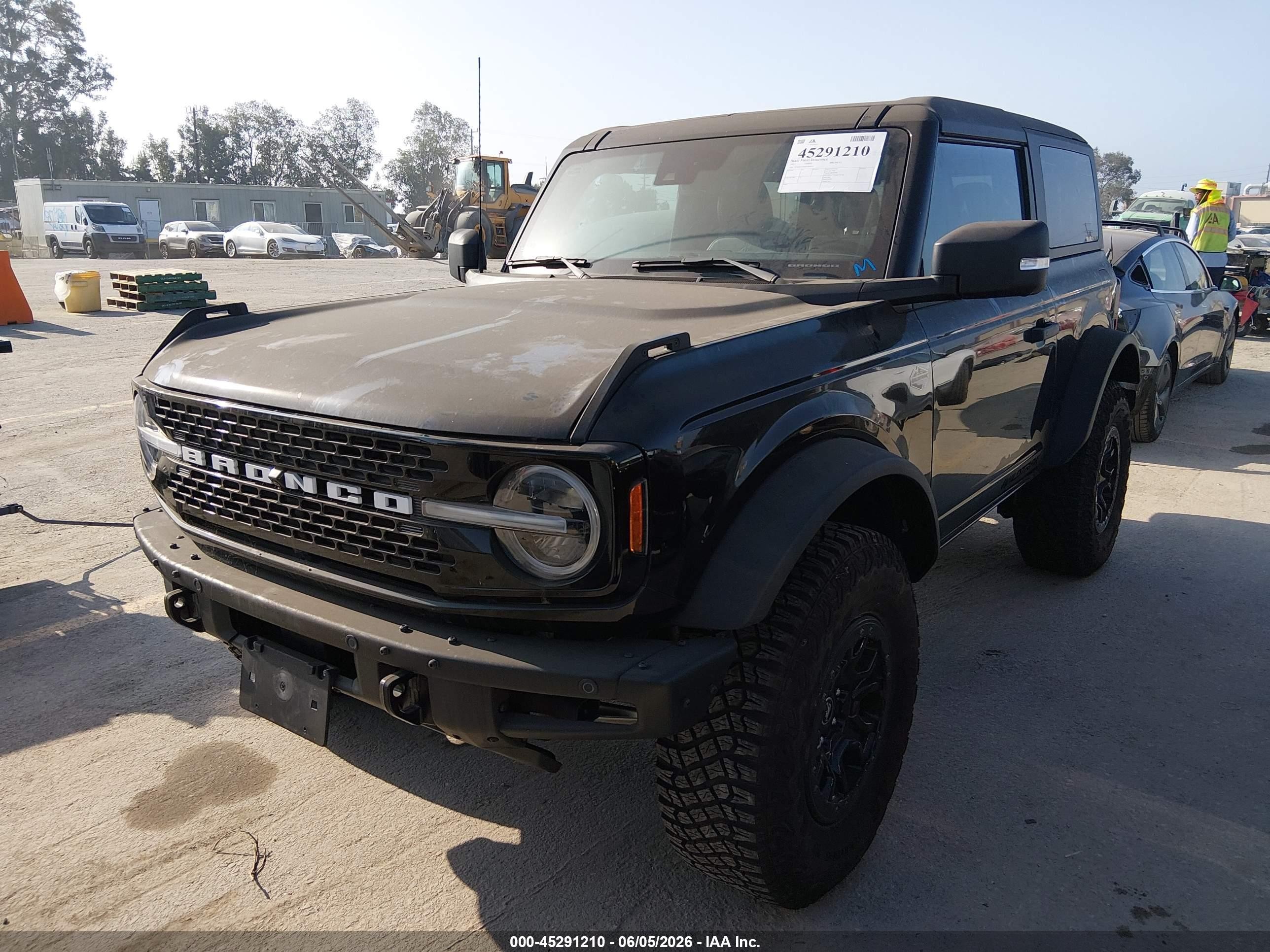 2023 Ford Bronco VIN 1FMDE5CP6PLB40034 IAAI salvage auction — Theft, Clear - Dealer Only (California), sold $31,250 on 2026-09-20 (photo 2)