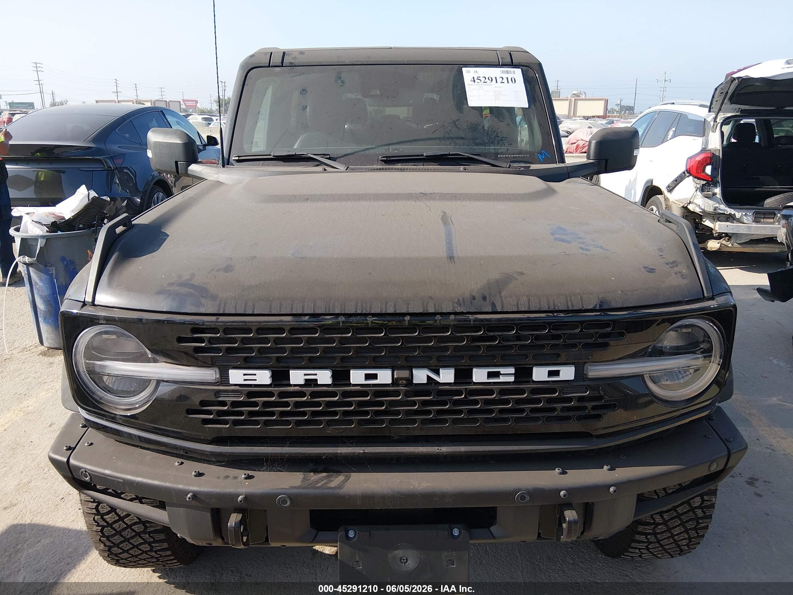2023 Ford Bronco VIN 1FMDE5CP6PLB40034 IAAI salvage auction — Theft, Clear - Dealer Only (California), sold $31,250 on 2026-09-20 (photo 6)