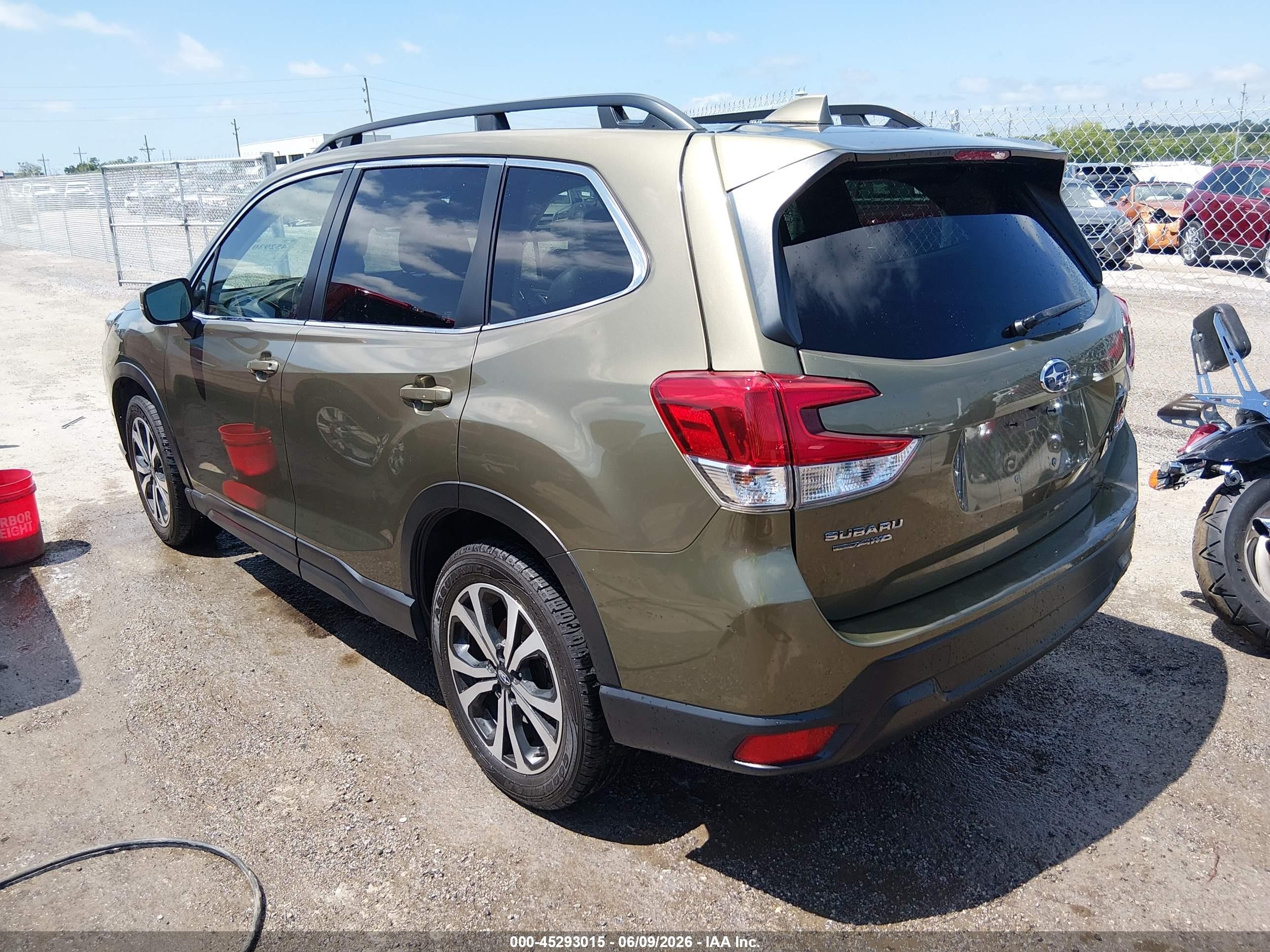 2022 Subaru Forester VIN JF2SKANC3NH404917 IAAI salvage auction — Front End, Clear (Oklahoma), sold $7,100 on 2026-09-12 (photo 3)