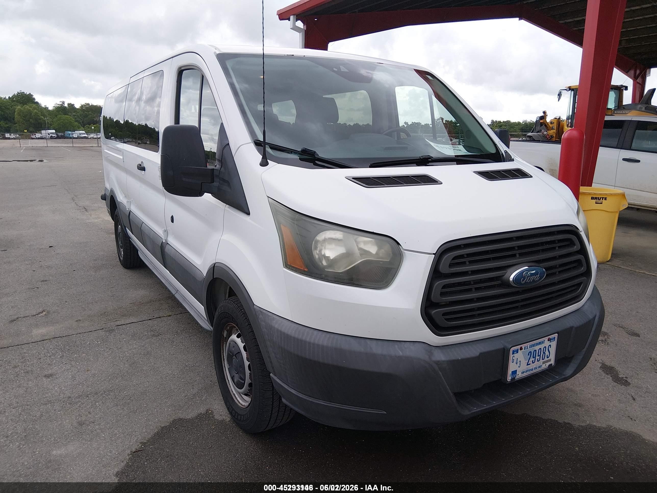 2016 Ford Transit-350 VIN 1FBZX2ZM9GKB25859 IAAI salvage auction — Normal Wear, Sf97 (Washington), sold $23,950 on 2026-07-09 (photo 1)