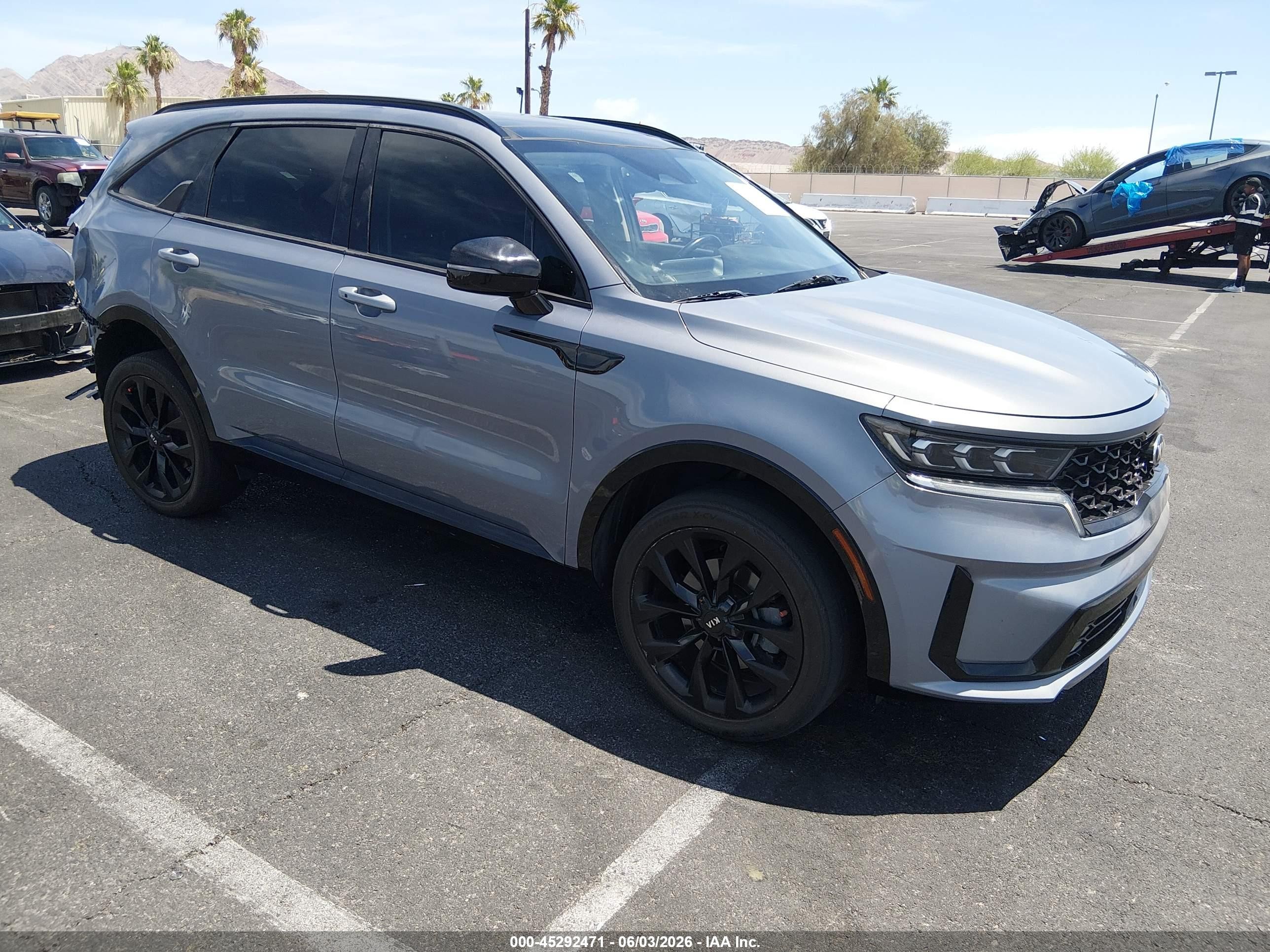 2021 Kia Sorento VIN 5XYRKDLF5MG045184 — IAAI salvage auction photo