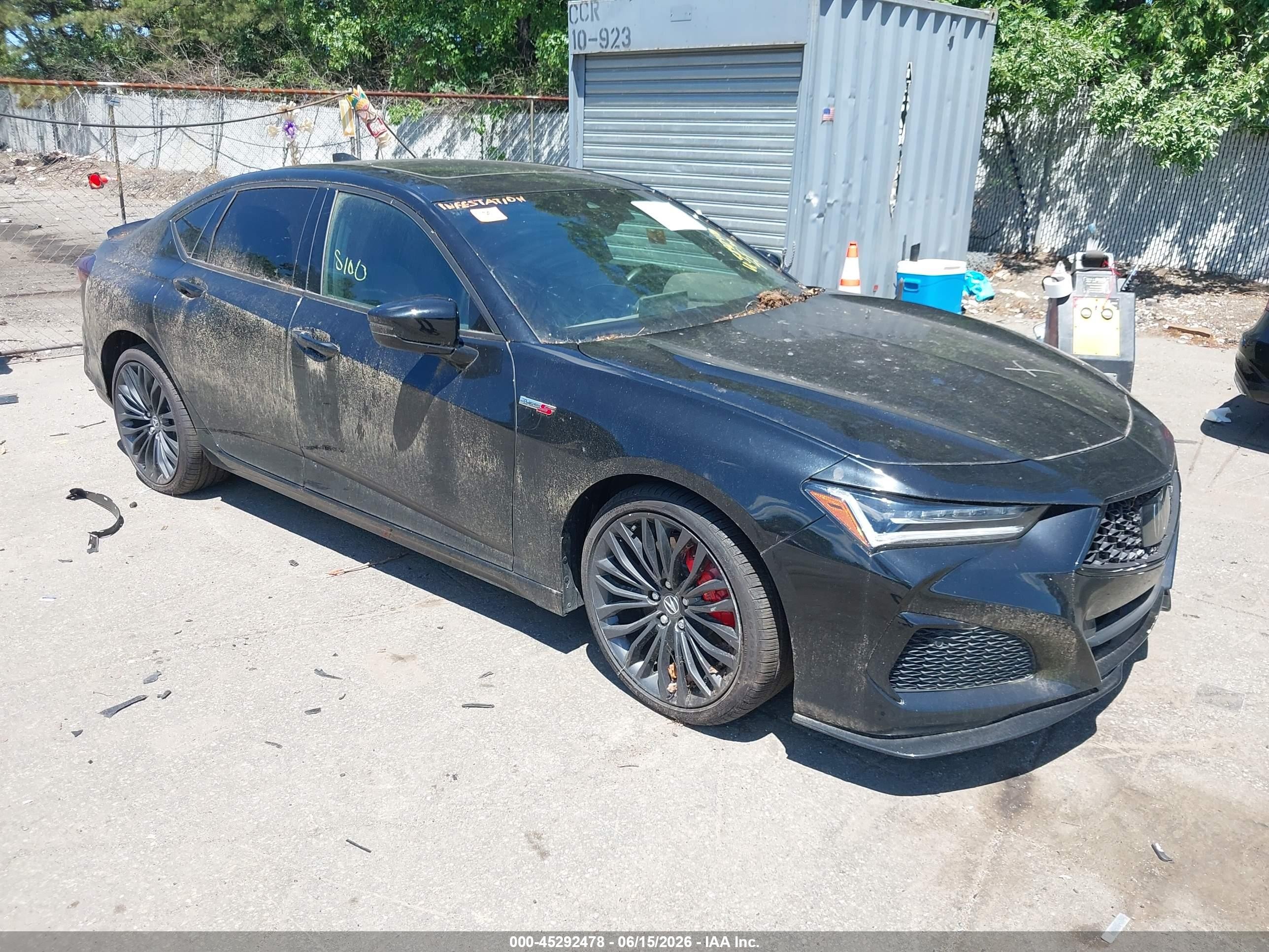2023 Acura TLX VIN 19UUB7F05PA003025 — IAAI salvage auction photo