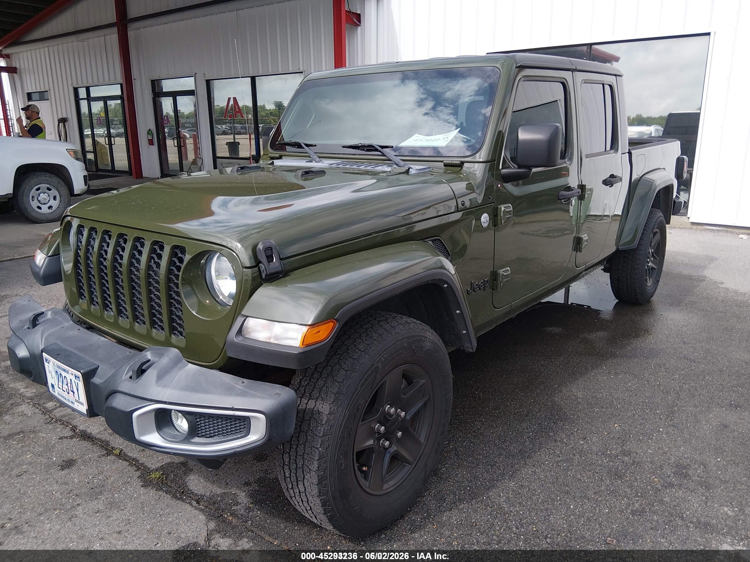 2021 Jeep Gladiator VIN 1C6HJTAG3ML575346 IAAI salvage auction — Normal Wear, Sf97 (Washington), sold $20,300 on 2026-07-09 (photo 6)