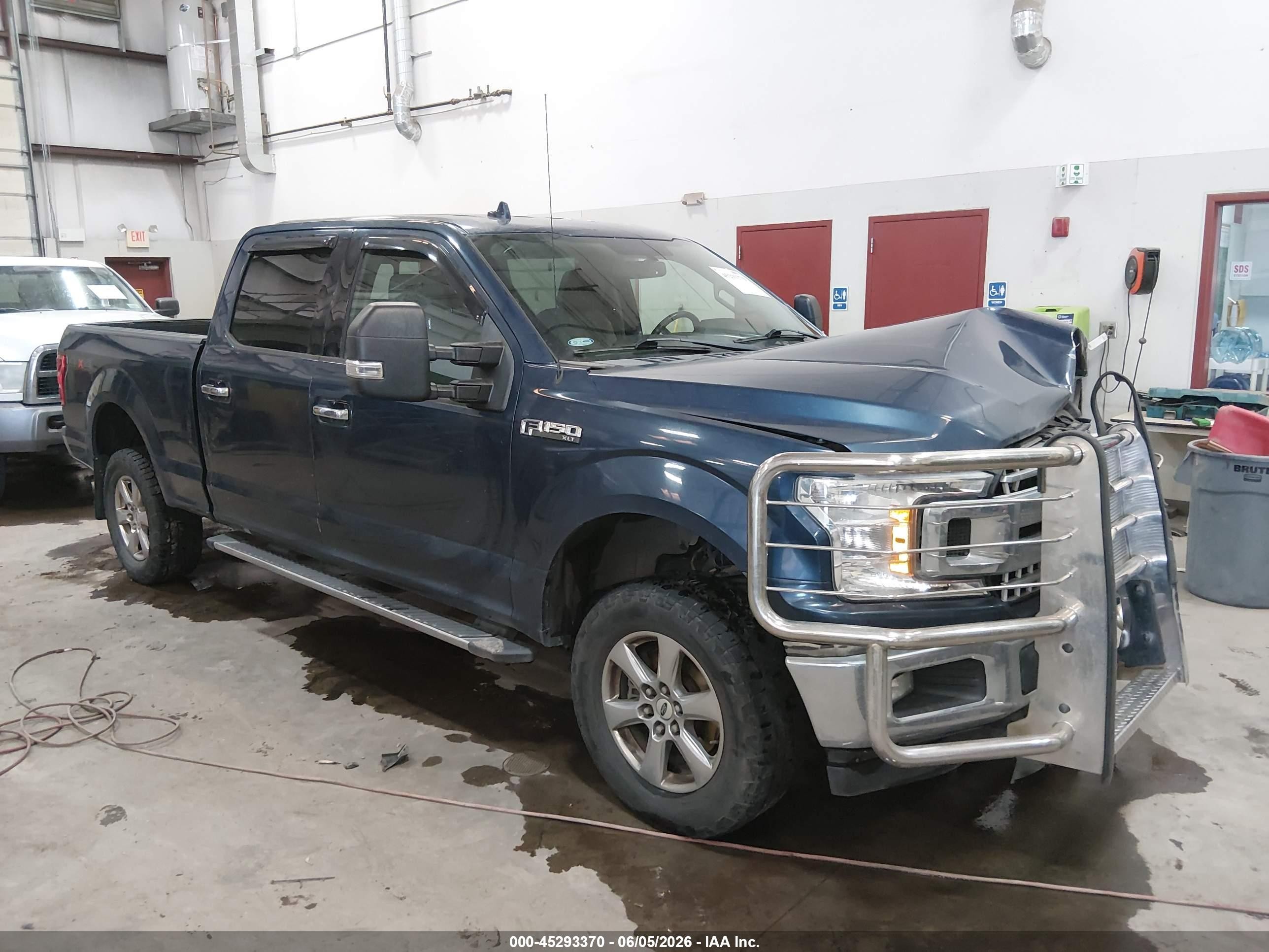 2018 Ford F-150 Lightning VIN 1FTFW1EG9JKD99842 IAAI salvage auction — Front End, Salvage (Idaho), sold $8,725 on 2026-07-09 (photo 1)