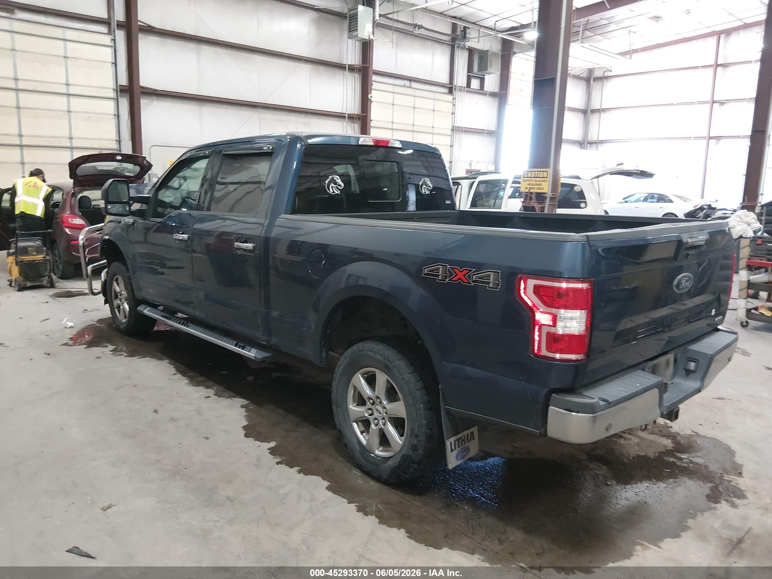 2018 Ford F-150 Lightning VIN 1FTFW1EG9JKD99842 IAAI salvage auction — Front End, Salvage (Idaho), sold $8,725 on 2026-07-09 (photo 3)