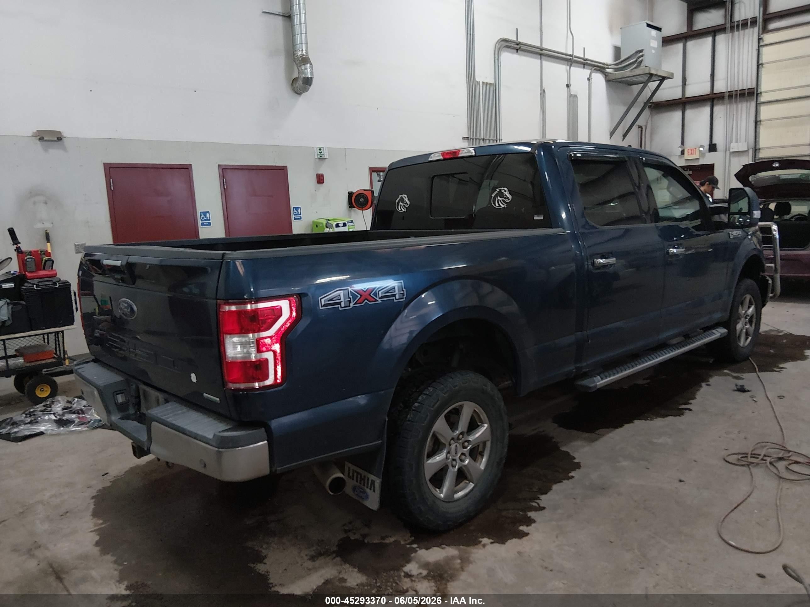 2018 Ford F-150 Lightning VIN 1FTFW1EG9JKD99842 IAAI salvage auction — Front End, Salvage (Idaho), sold $8,725 on 2026-07-09 (photo 4)
