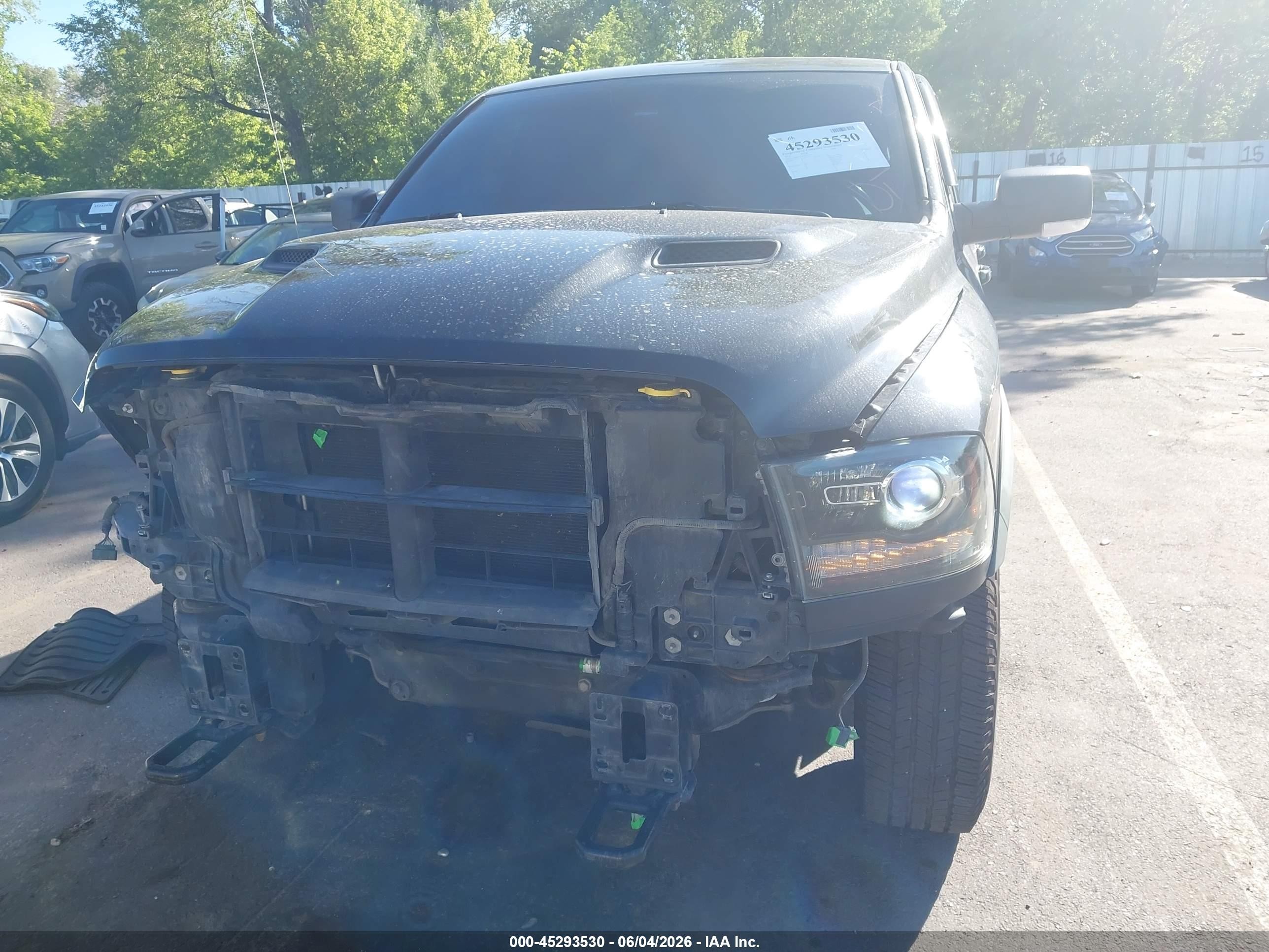 2016 Ram 1500 VIN 1C6RR7YT5GS217277 IAAI salvage auction — Front End, Salvage (Utah), sold $6,150 on 2026-07-09 (photo 6)