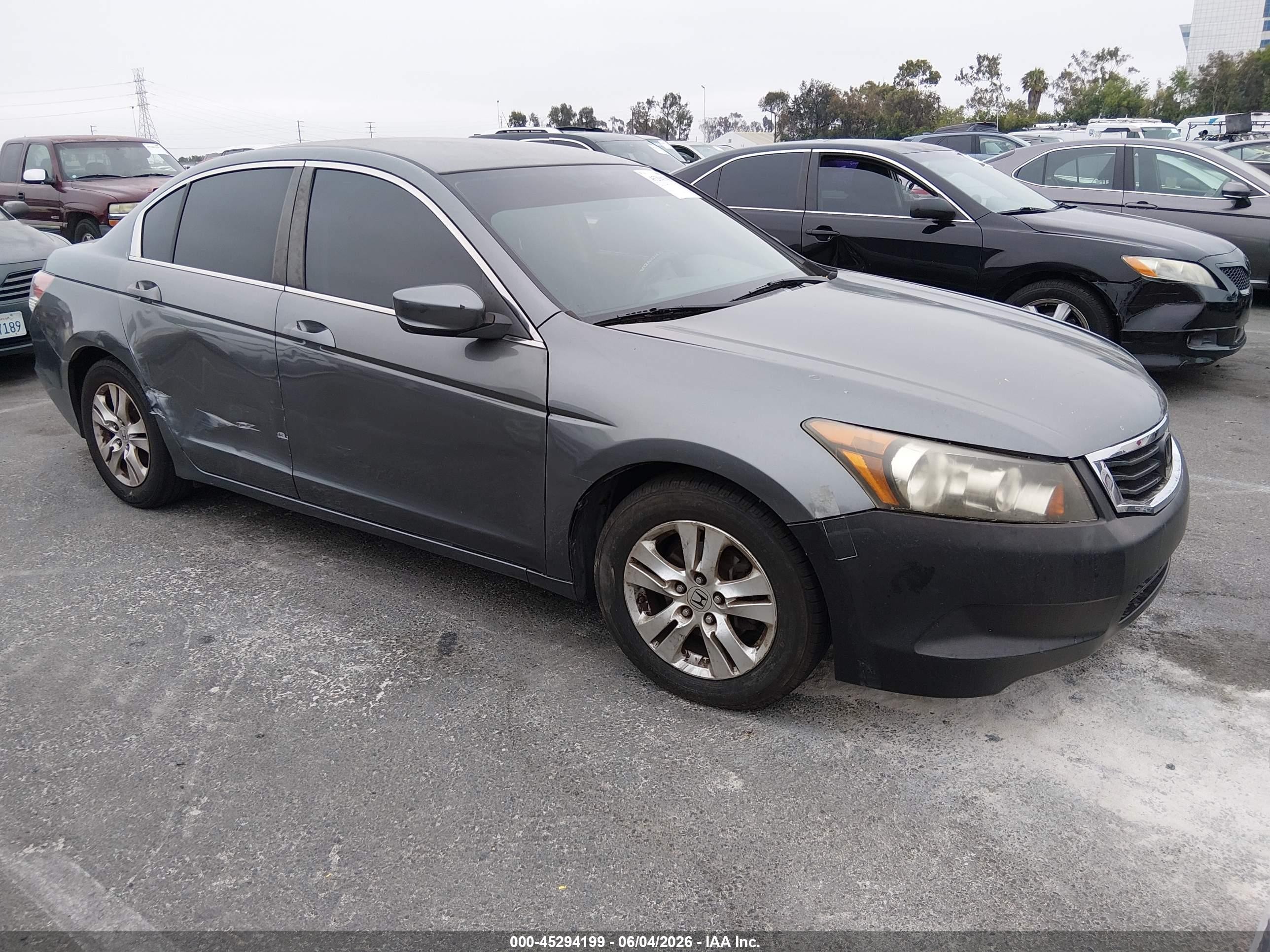 2008 Honda Accord VIN JHMCP26418C045309 IAAI salvage auction — Normal Wear, Clear - Dealer Only (California), sold $350 on 2026-07-02 (photo 1)