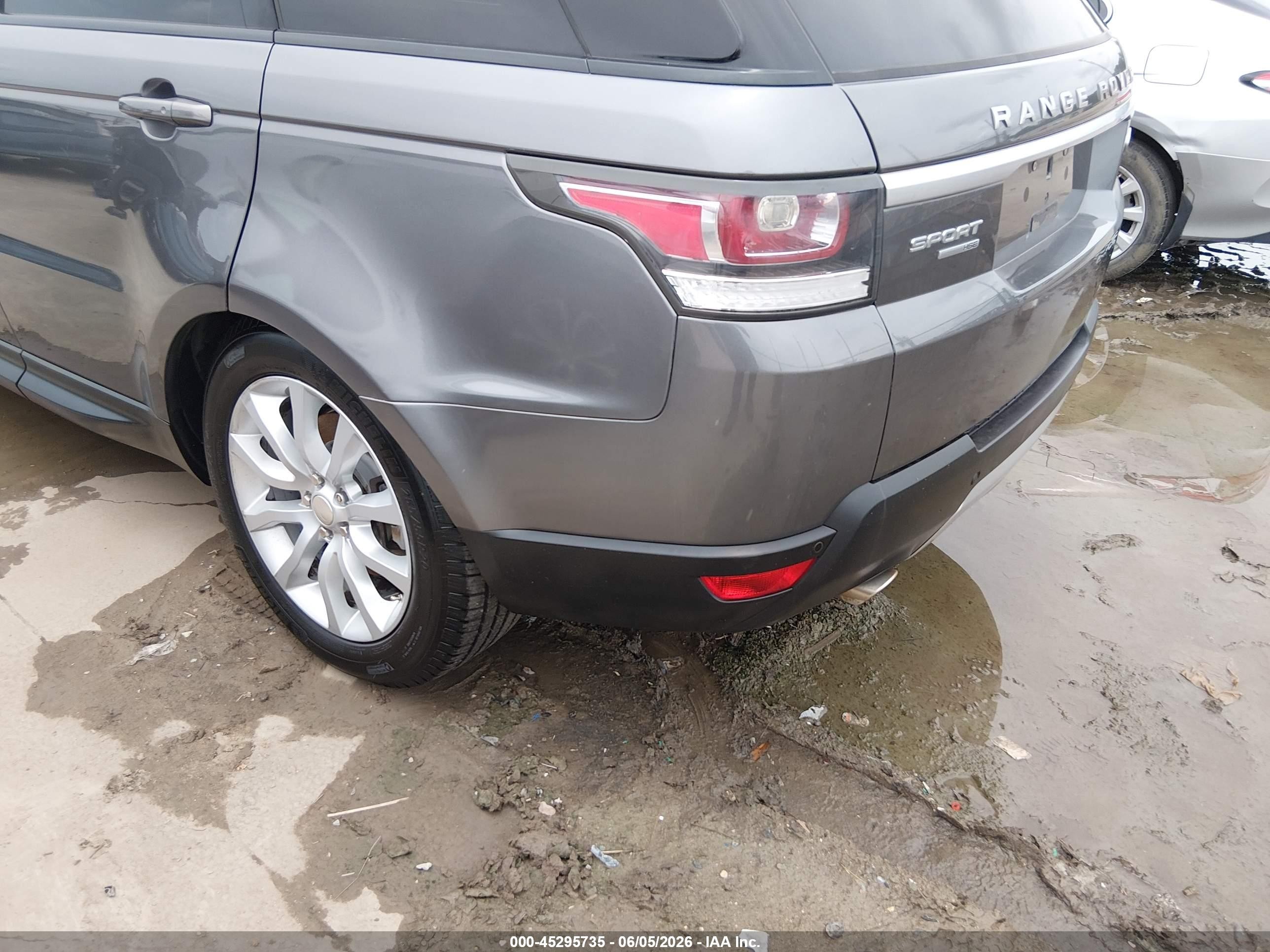 2014 Land Rover Range Rover Sport VIN SALWR2WF4EA398976 IAAI salvage auction — Engine Damage, Original (Texas), sold $4,650 on 2026-07-06 (photo 6)