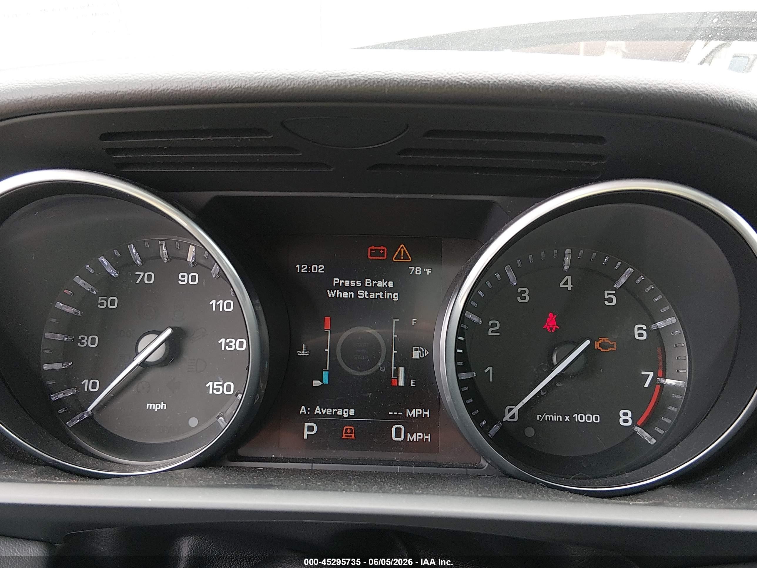 2014 Land Rover Range Rover Sport VIN SALWR2WF4EA398976 IAAI salvage auction — Engine Damage, Original (Texas), sold $4,650 on 2026-07-06 (photo 7)