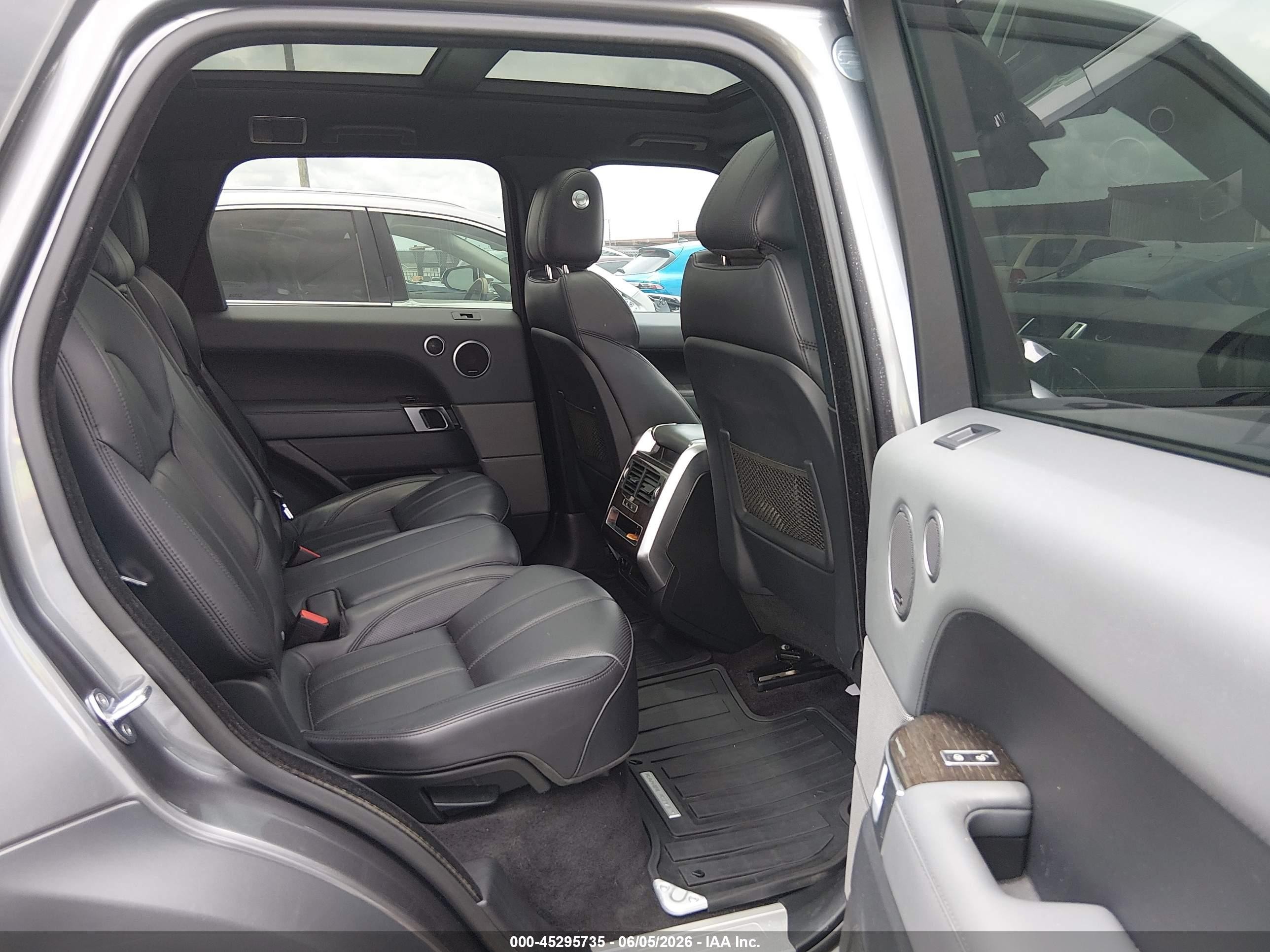 2014 Land Rover Range Rover Sport VIN SALWR2WF4EA398976 IAAI salvage auction — Engine Damage, Original (Texas), sold $4,650 on 2026-07-06 (photo 8)