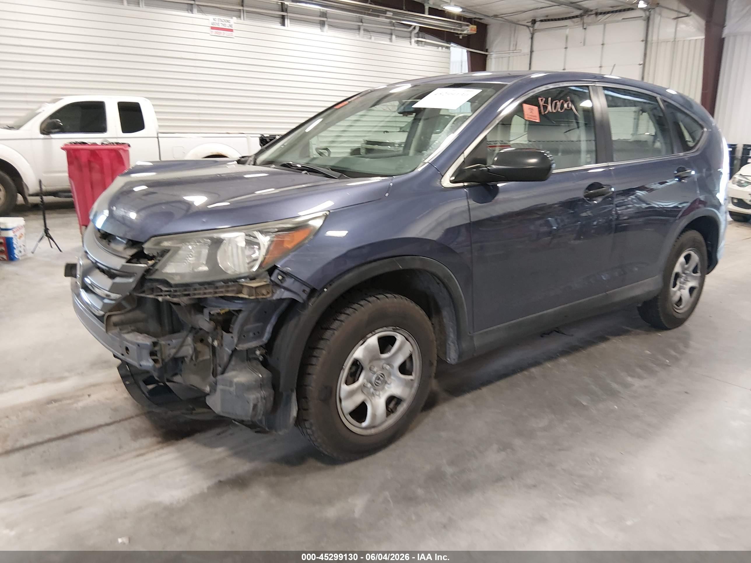 2013 Honda CR-V VIN 2HKRM4H35DH693934 IAAI salvage auction — Front End, Salvage (Colorado), sold $875 on 2026-07-11 (photo 2)