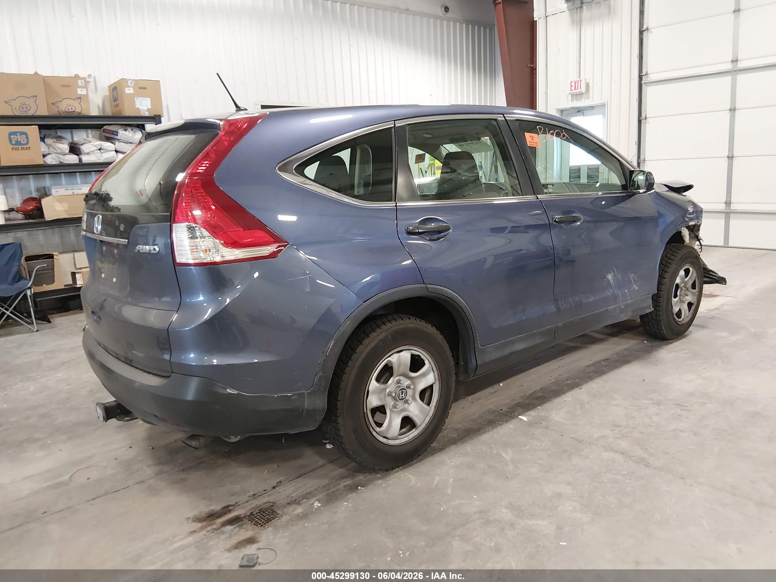 2013 Honda CR-V VIN 2HKRM4H35DH693934 IAAI salvage auction — Front End, Salvage (Colorado), sold $875 on 2026-07-11 (photo 4)