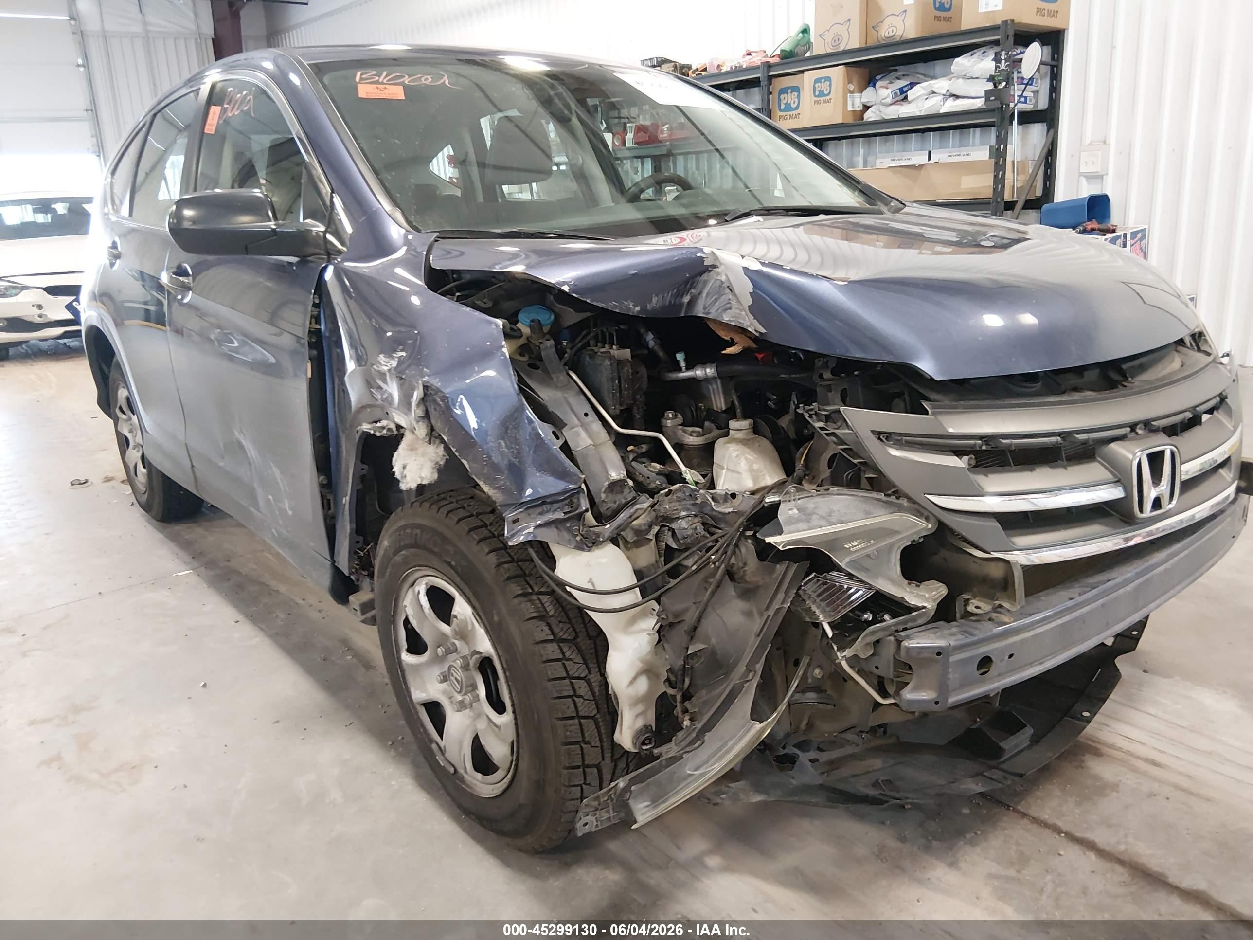 2013 Honda CR-V VIN 2HKRM4H35DH693934 IAAI salvage auction — Front End, Salvage (Colorado), sold $875 on 2026-07-11 (photo 6)