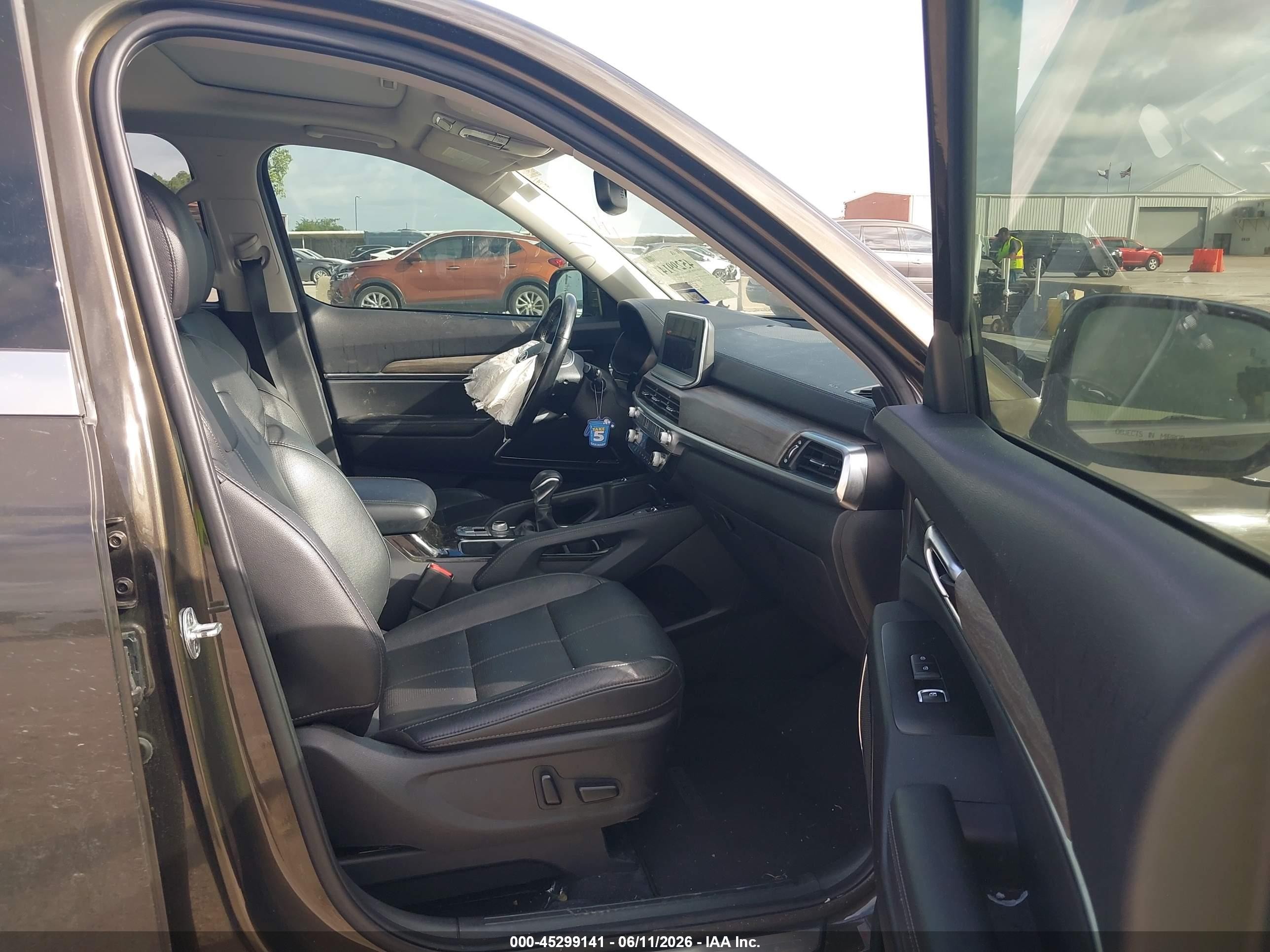 2020 Kia Telluride VIN 5XYP5DHC0LG079710 IAAI salvage auction — Front End, Salvage (Texas), sold $4,450 on 2026-09-07 (photo 5)