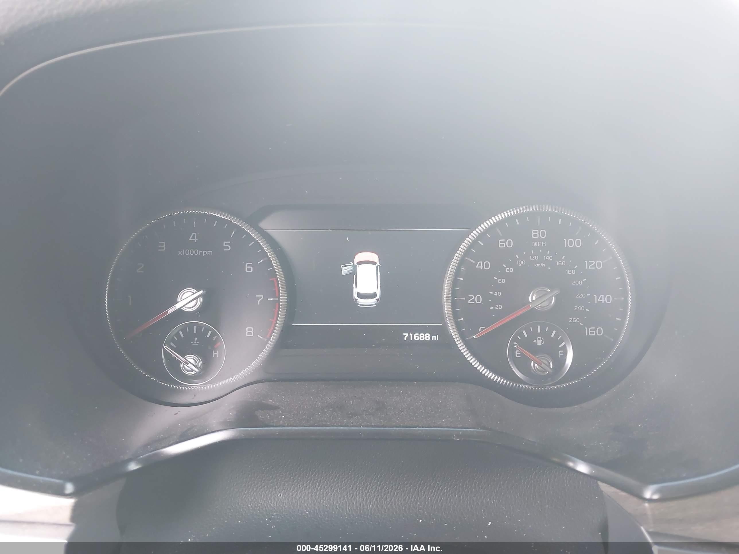 2020 Kia Telluride VIN 5XYP5DHC0LG079710 IAAI salvage auction — Front End, Salvage (Texas), sold $4,450 on 2026-09-07 (photo 7)