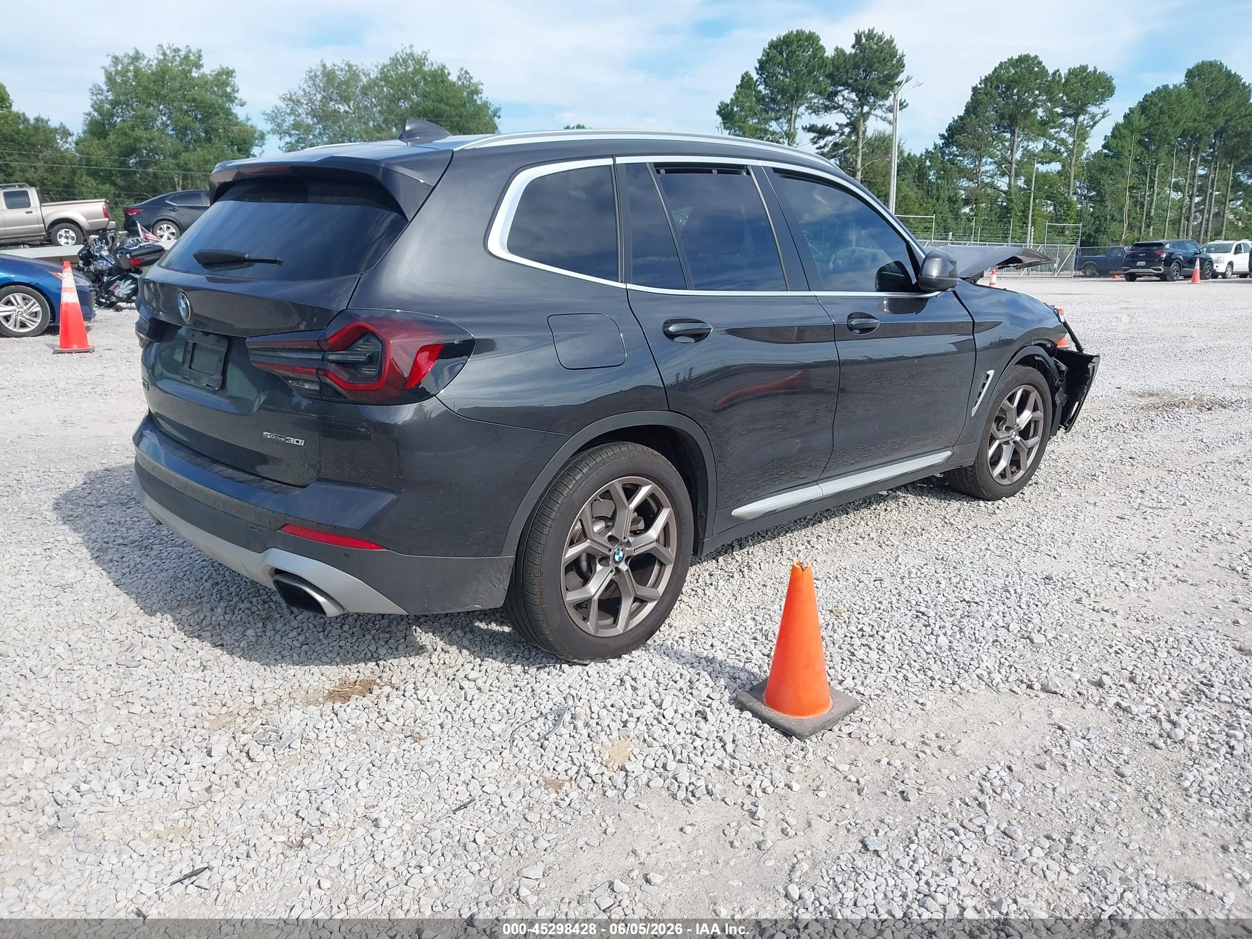 2022 BMW X3 VIN WBX47DP0XNN157249 IAAI salvage auction — Front End, Salvage (Alabama), sold $6,400 on 2026-08-24 (photo 4)
