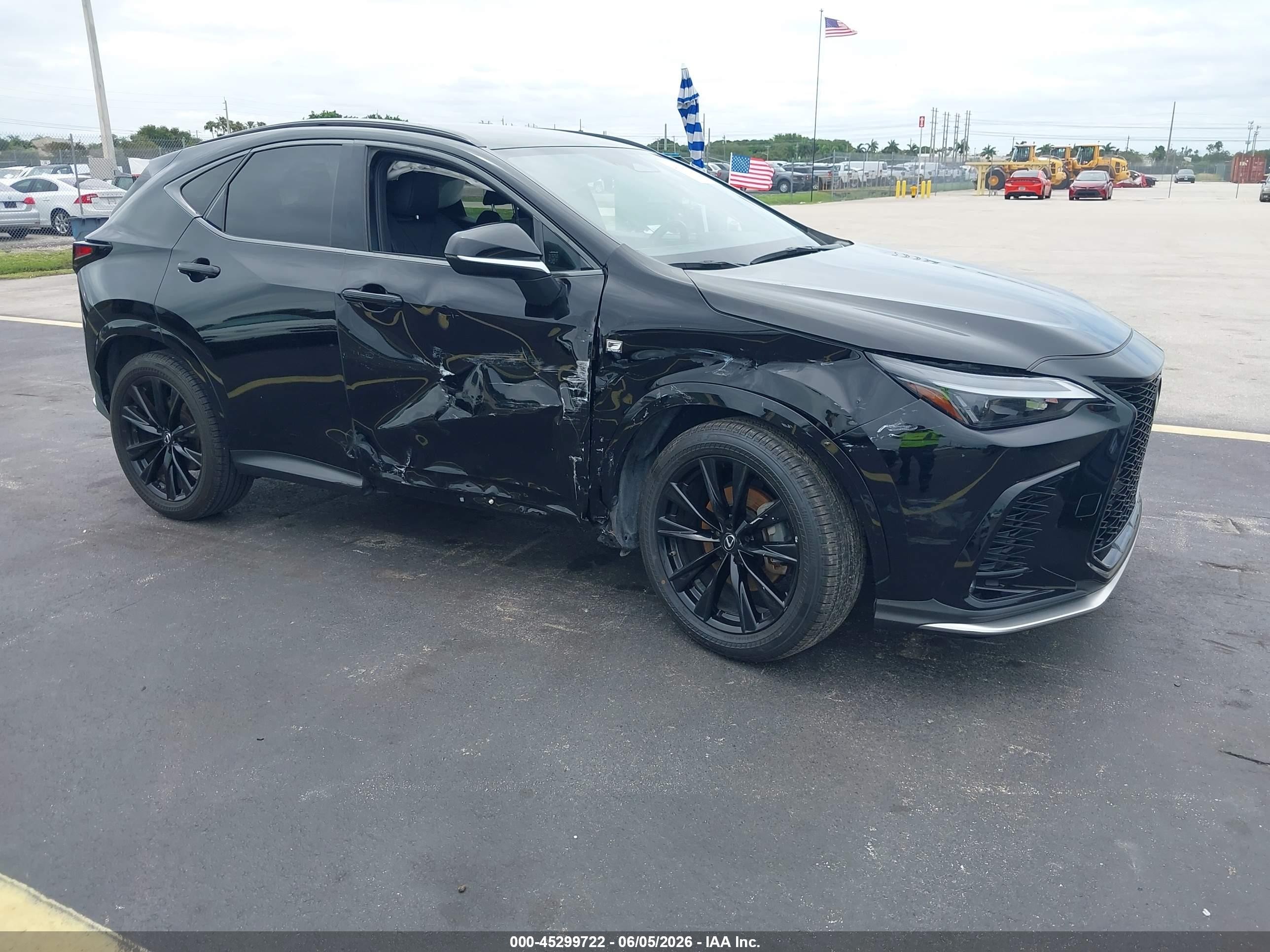 2022 Lexus NX 350 VIN JTJKGCEZXN2006197 — IAAI salvage auction photo