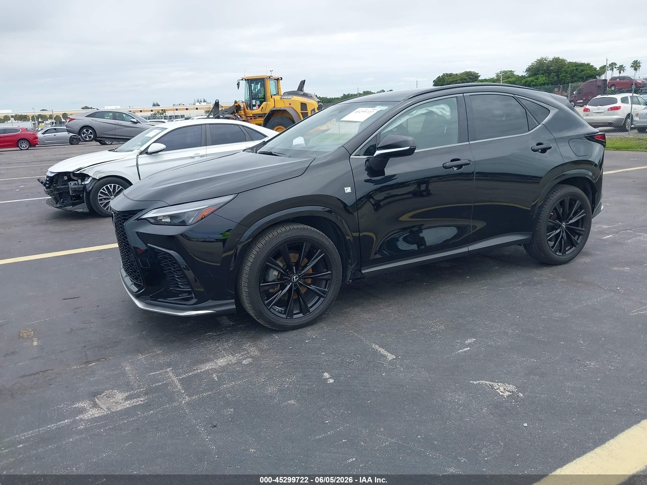 2022 Lexus Nx VIN JTJKGCEZXN2006197 IAAI salvage auction — Side, Rebuildable (Florida), sold $18,650 on 2026-08-20 (photo 2)