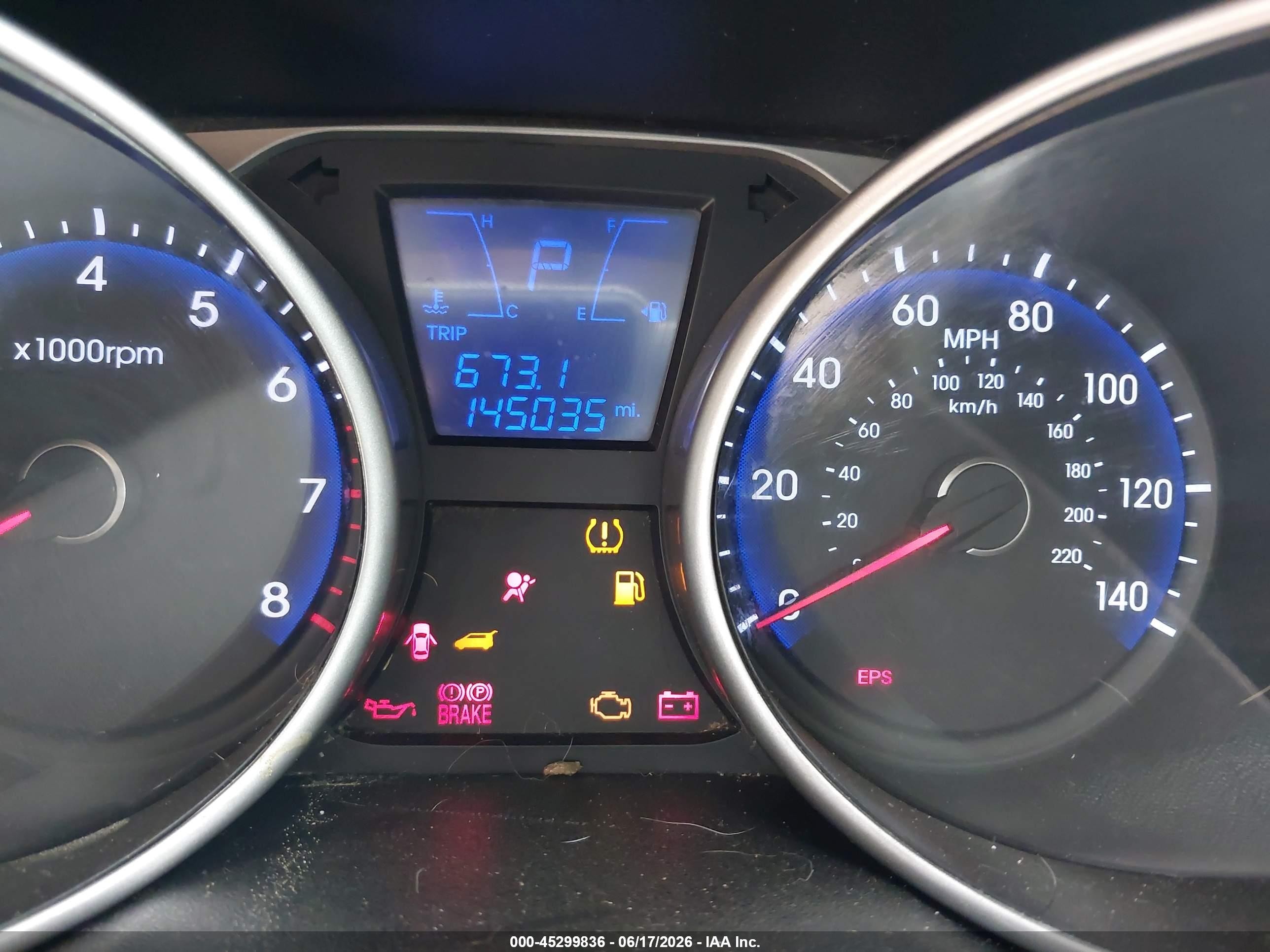 2010 Hyundai Tucson VIN KM8JU3ACXAU019079 IAAI salvage auction — Normal Wear, Clear-Dealer Only (Arizona), sold $1,275 on 2026-07-03 (photo 7)