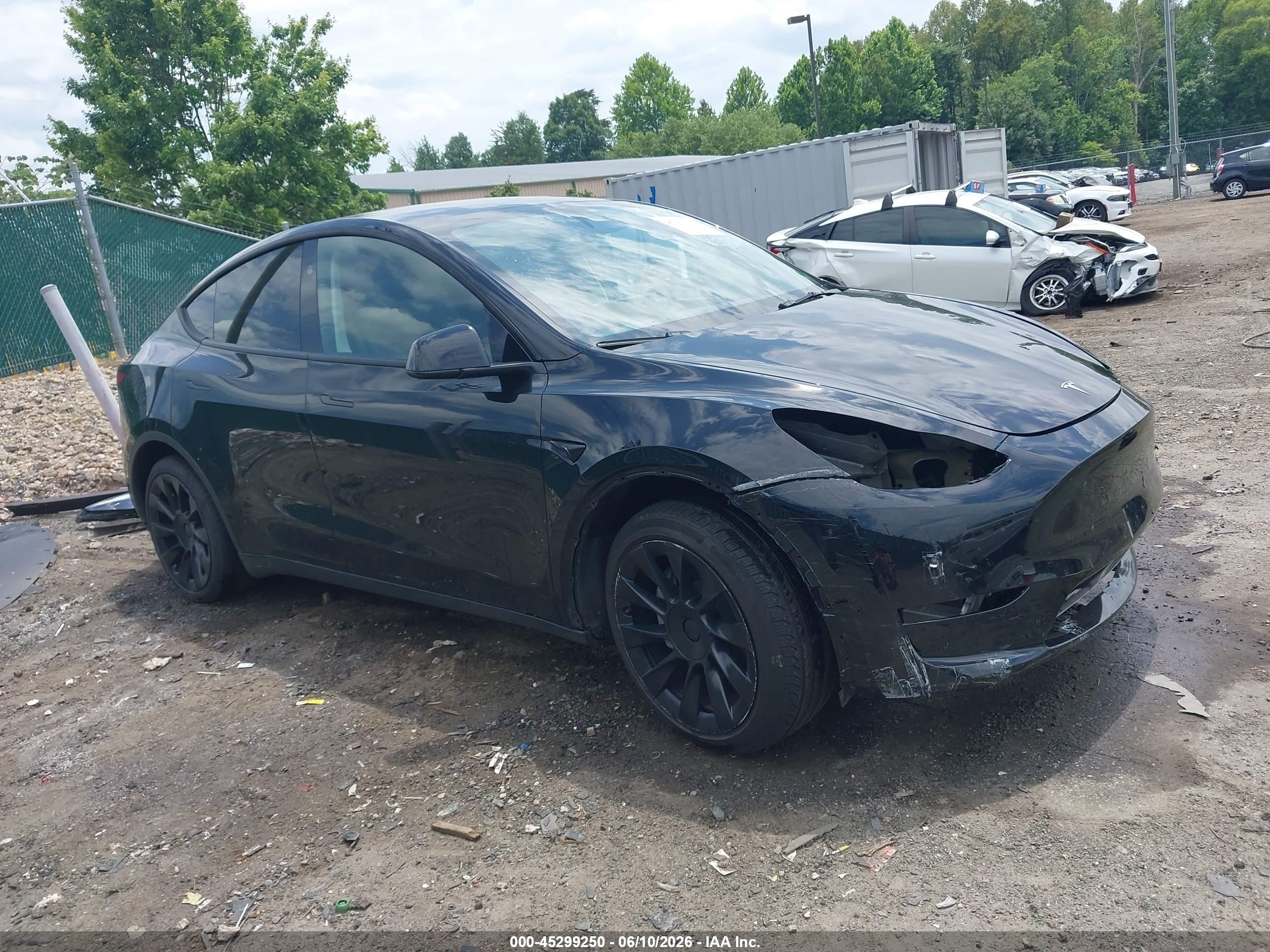 2023 Tesla Model Y VIN 7SAYGAEE2PF857119 — IAAI salvage auction photo