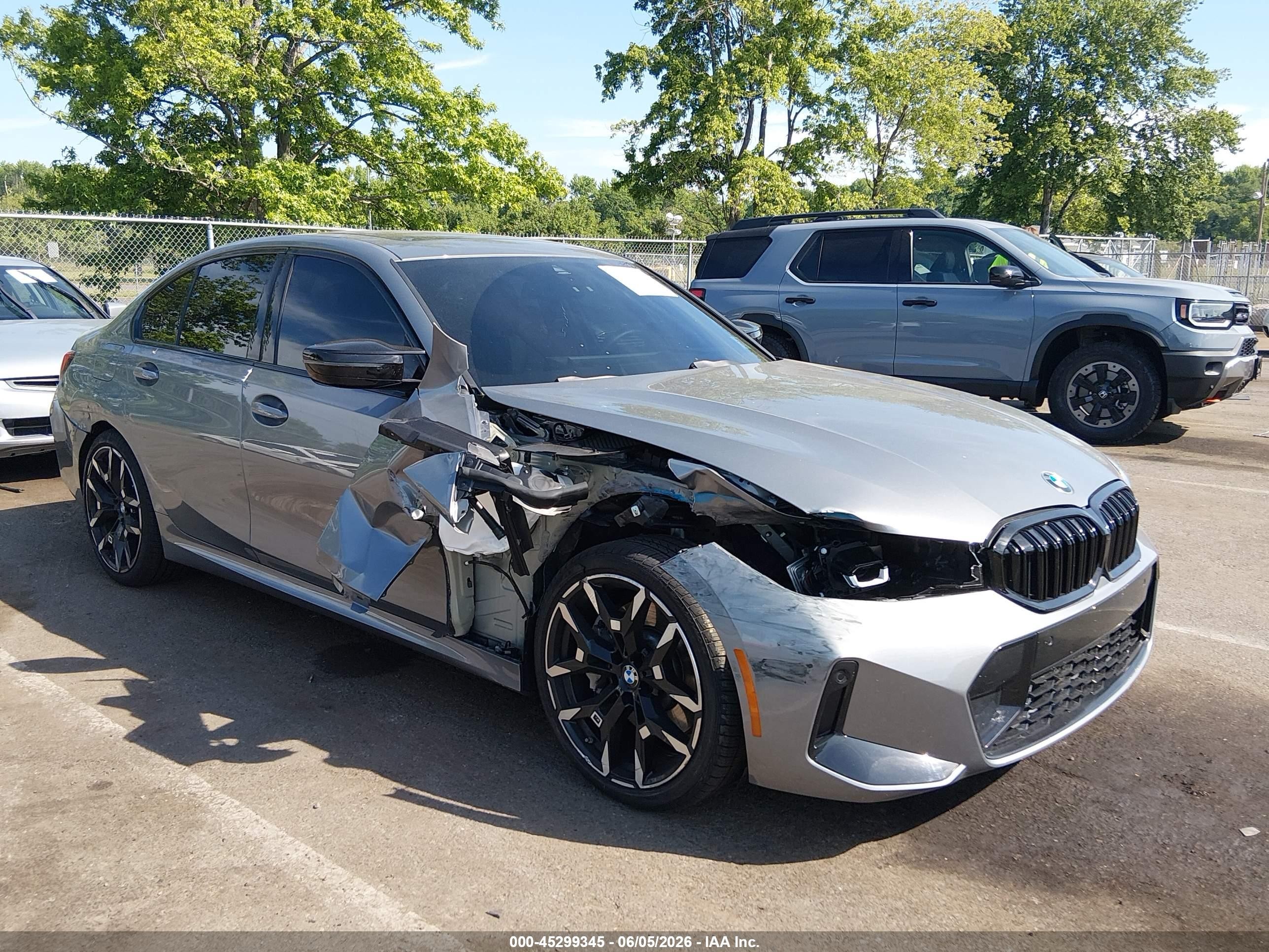 2026 BMW 3er VIN 3MW89CW00T8G22784 IAAI salvage auction — Side, Salvage (New Jersey), sold $21,900 on 2026-09-25 (photo 6)