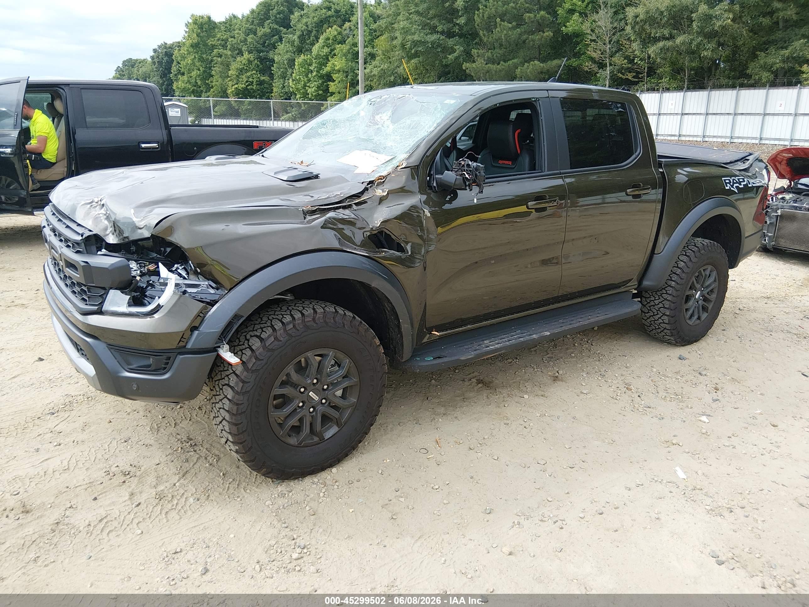 2025 Ford Ranger VIN 1FTER4LR3SLE28854 IAAI salvage auction — Front End, Salvage (Georgia), sold $21,525 on 2026-08-20 (photo 2)