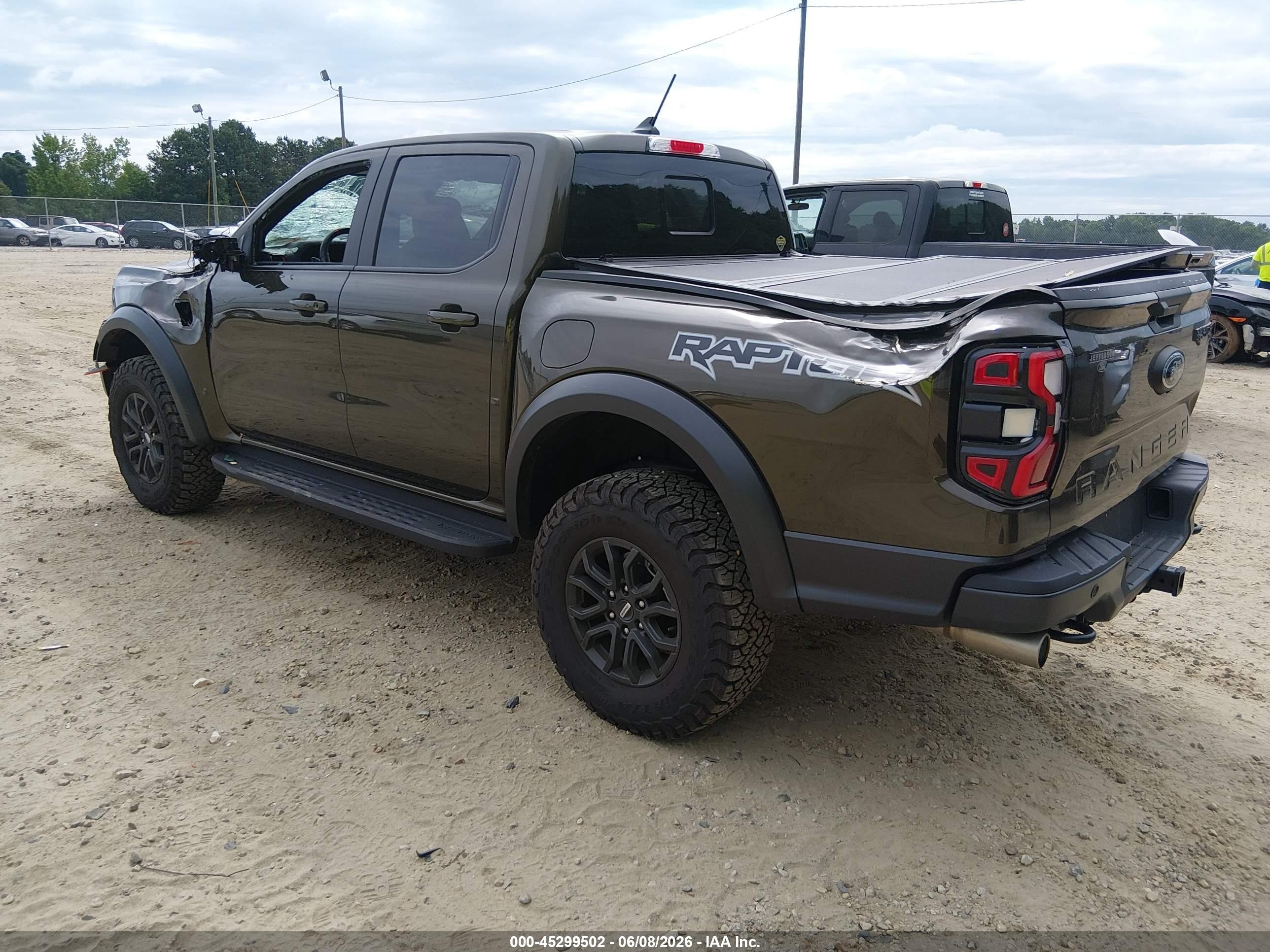 2025 Ford Ranger VIN 1FTER4LR3SLE28854 IAAI salvage auction — Front End, Salvage (Georgia), sold $21,525 on 2026-08-20 (photo 3)