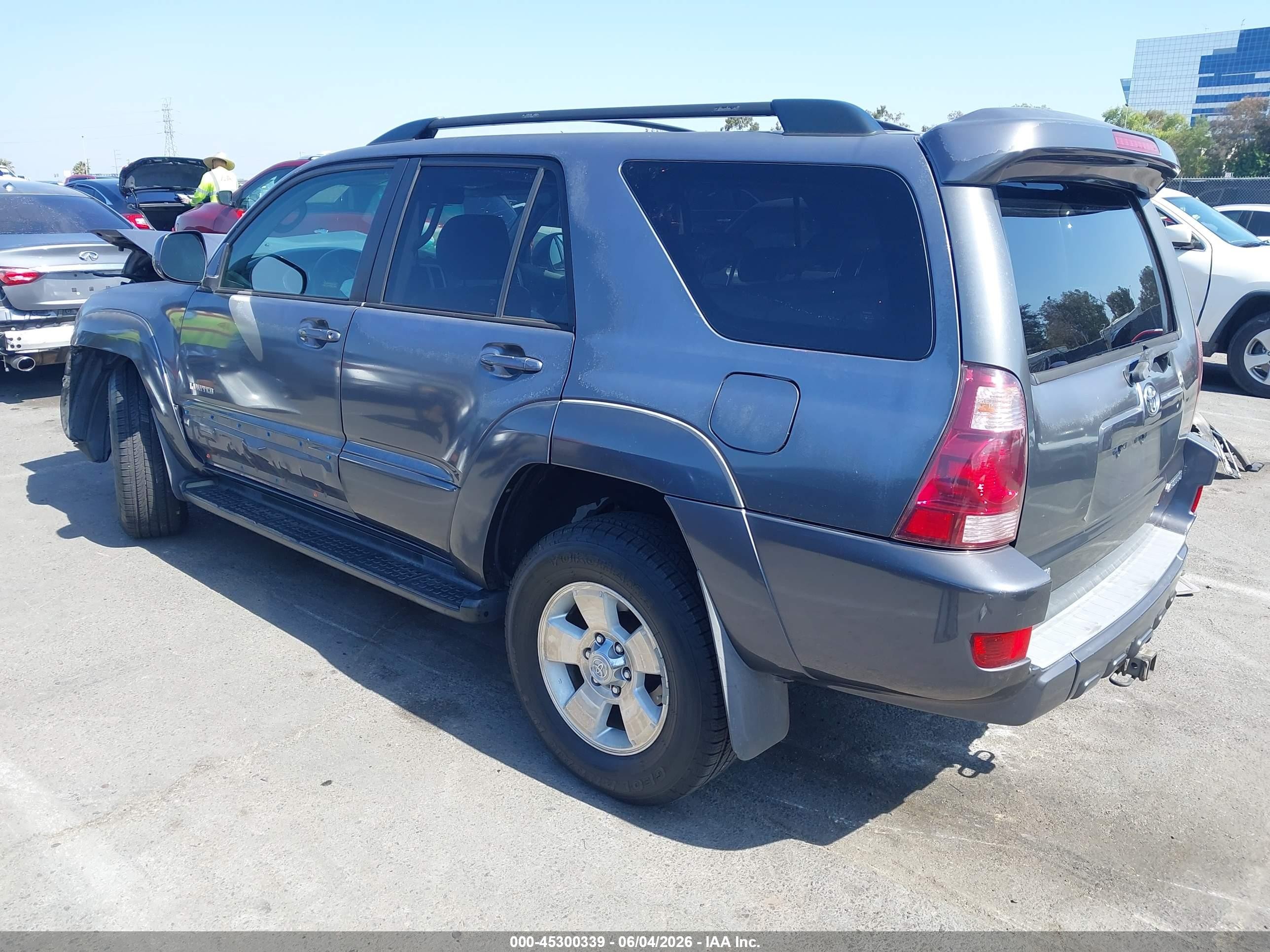 2005 Toyota 4Runner VIN JTEZU17R550053964 IAAI salvage auction — Front End, Salvage (California), sold $2,425 on 2026-07-09 (photo 3)